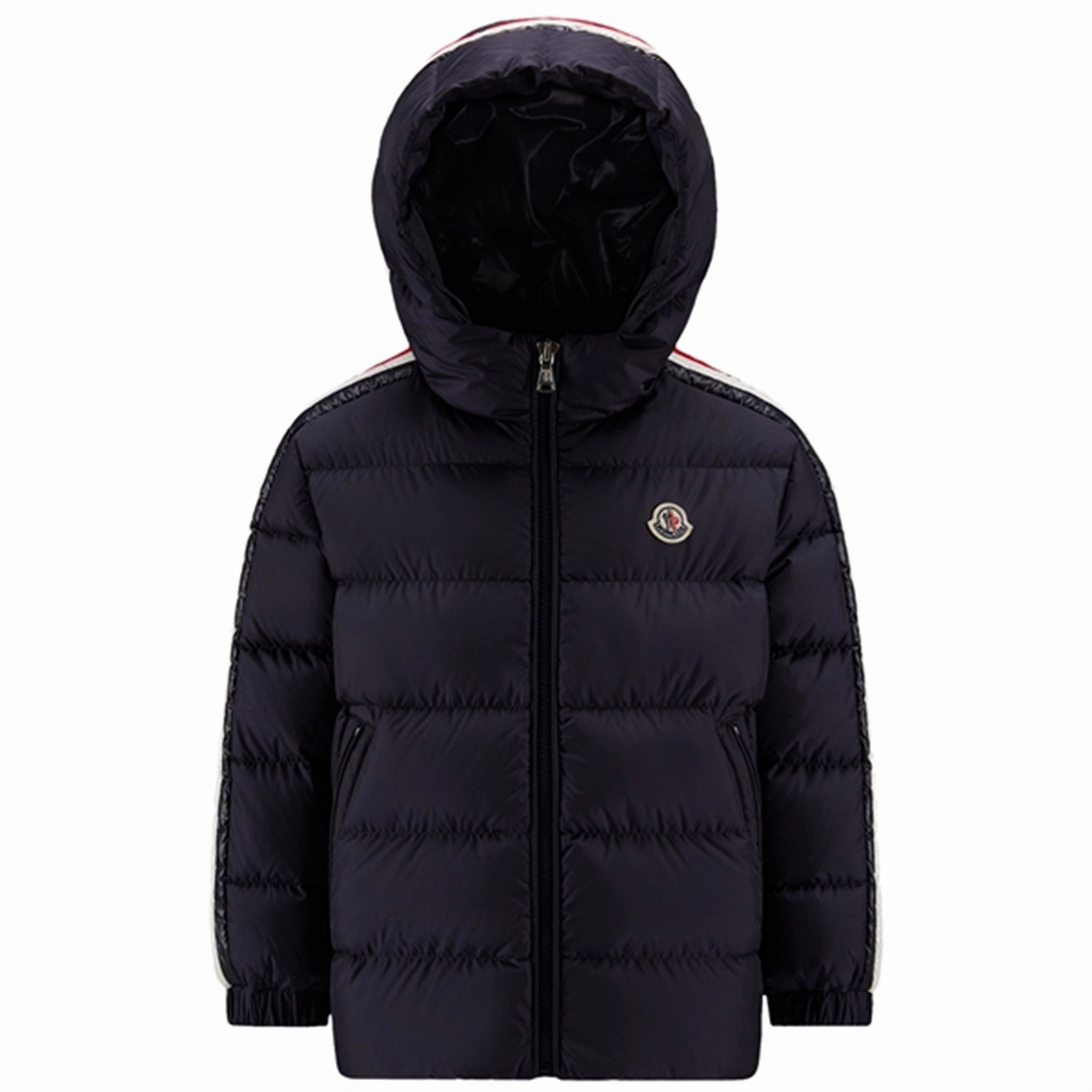 Classic Fit Cut Moncler Chrale Giubbotto Jacket Navy