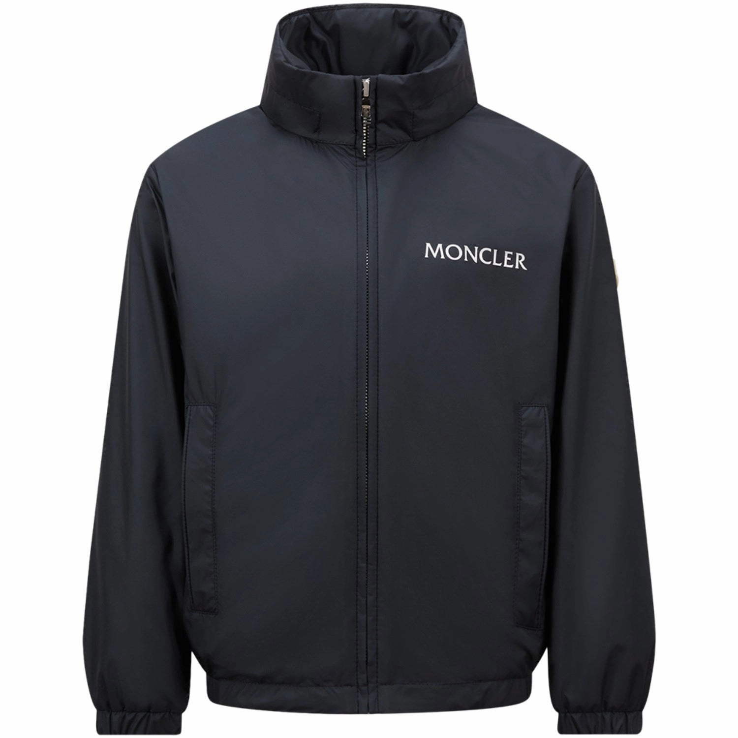 NonIrritatingLining Travel Light Fit Moncler Dark Blue Warne Jacket