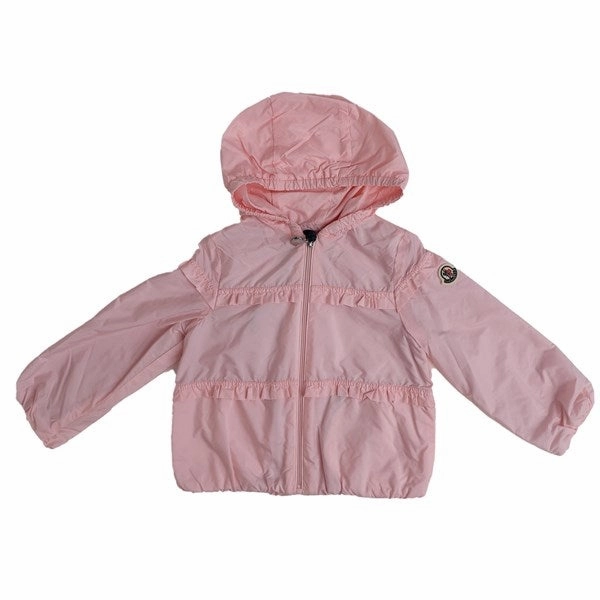 WaterResistant Coating DoubleLayered Collar Moncler Hiti Jacket Light Pink