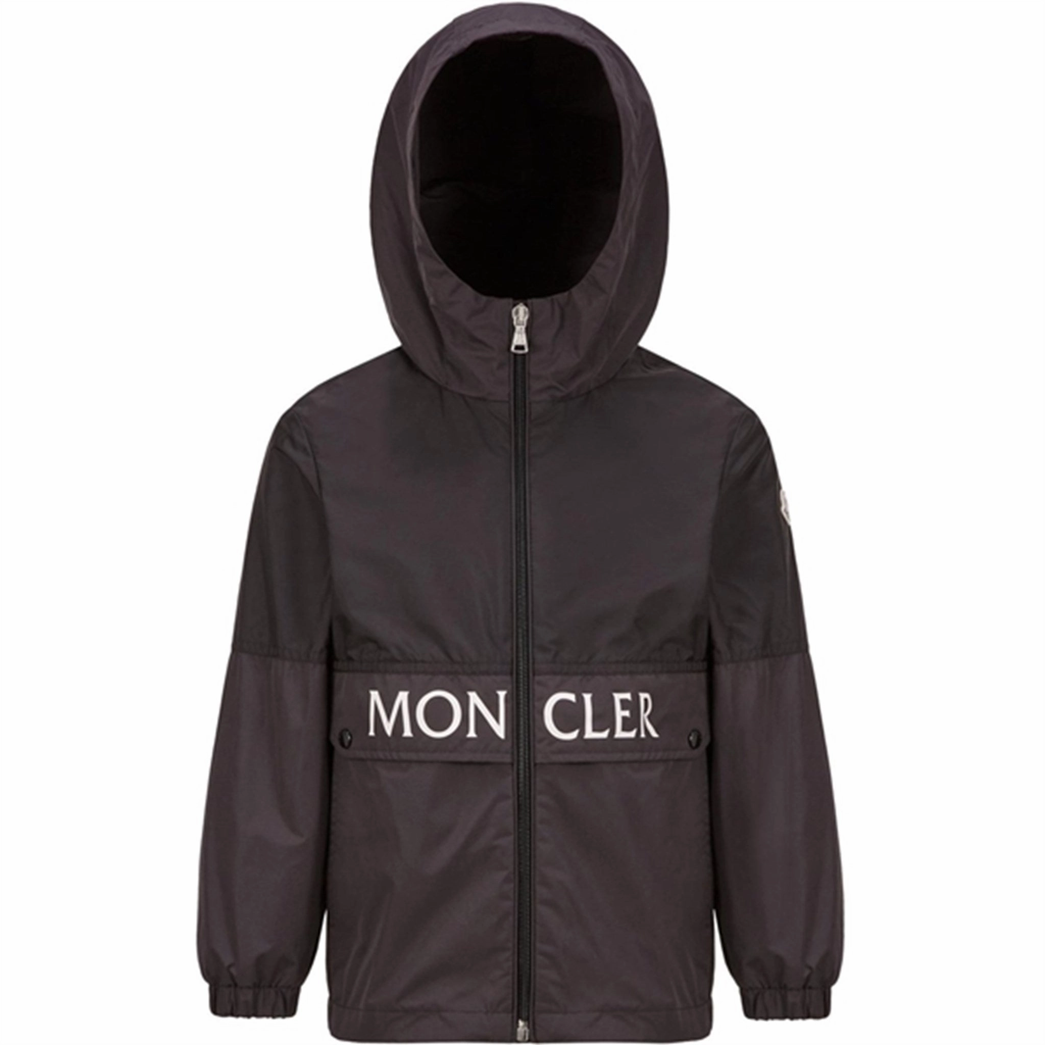 Moncler Joly Jacket Black Tear Resistant Fabric Blends Pocket Placement