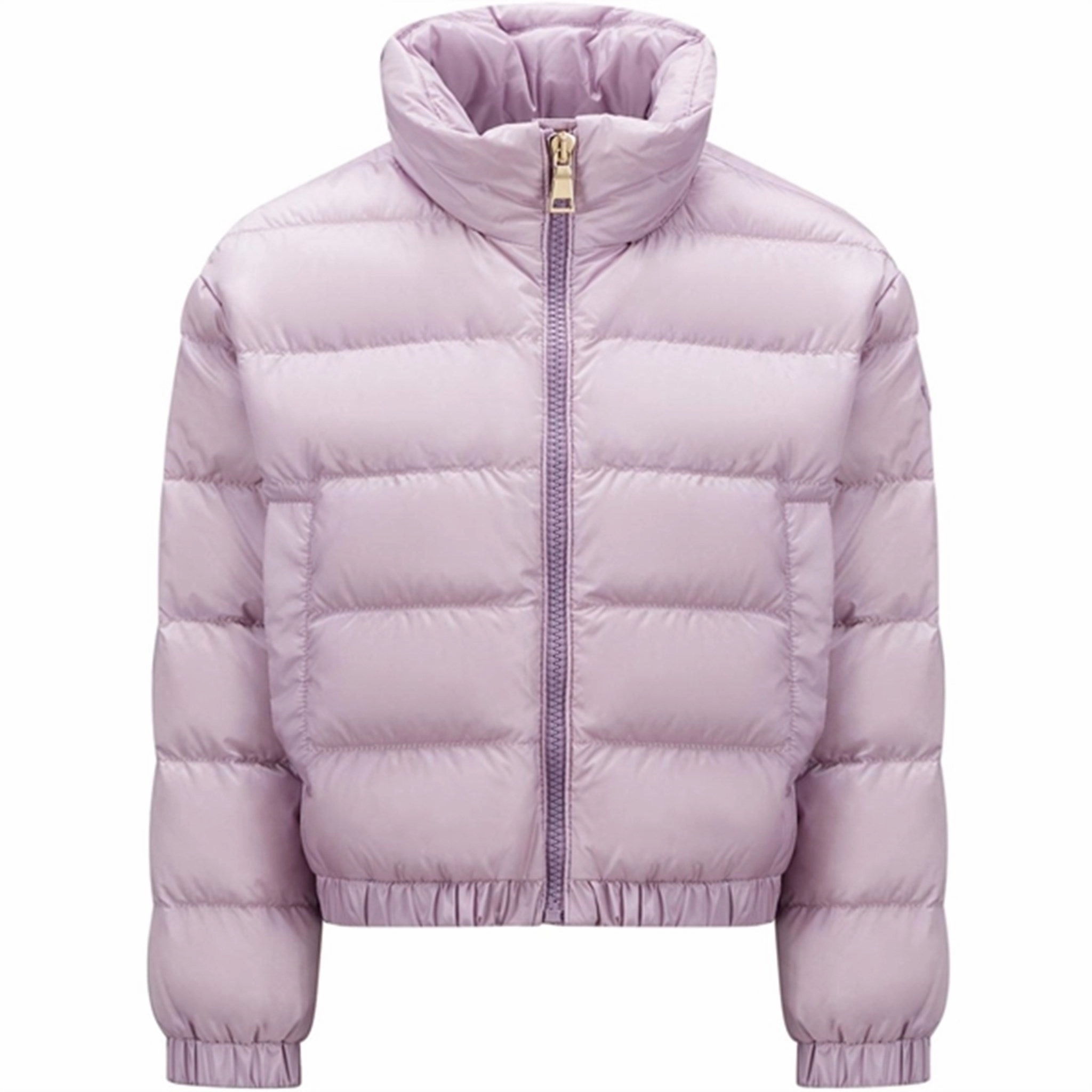 Moncler Musa Down Jacket Lilac Comfort Fit Design Flexible Comfort
