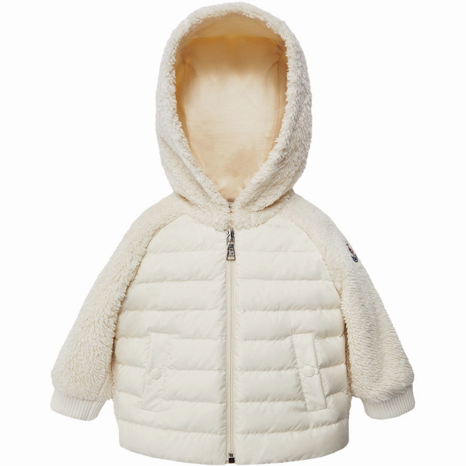 Double Stitch Reinforcement Moncler Natural Jacket