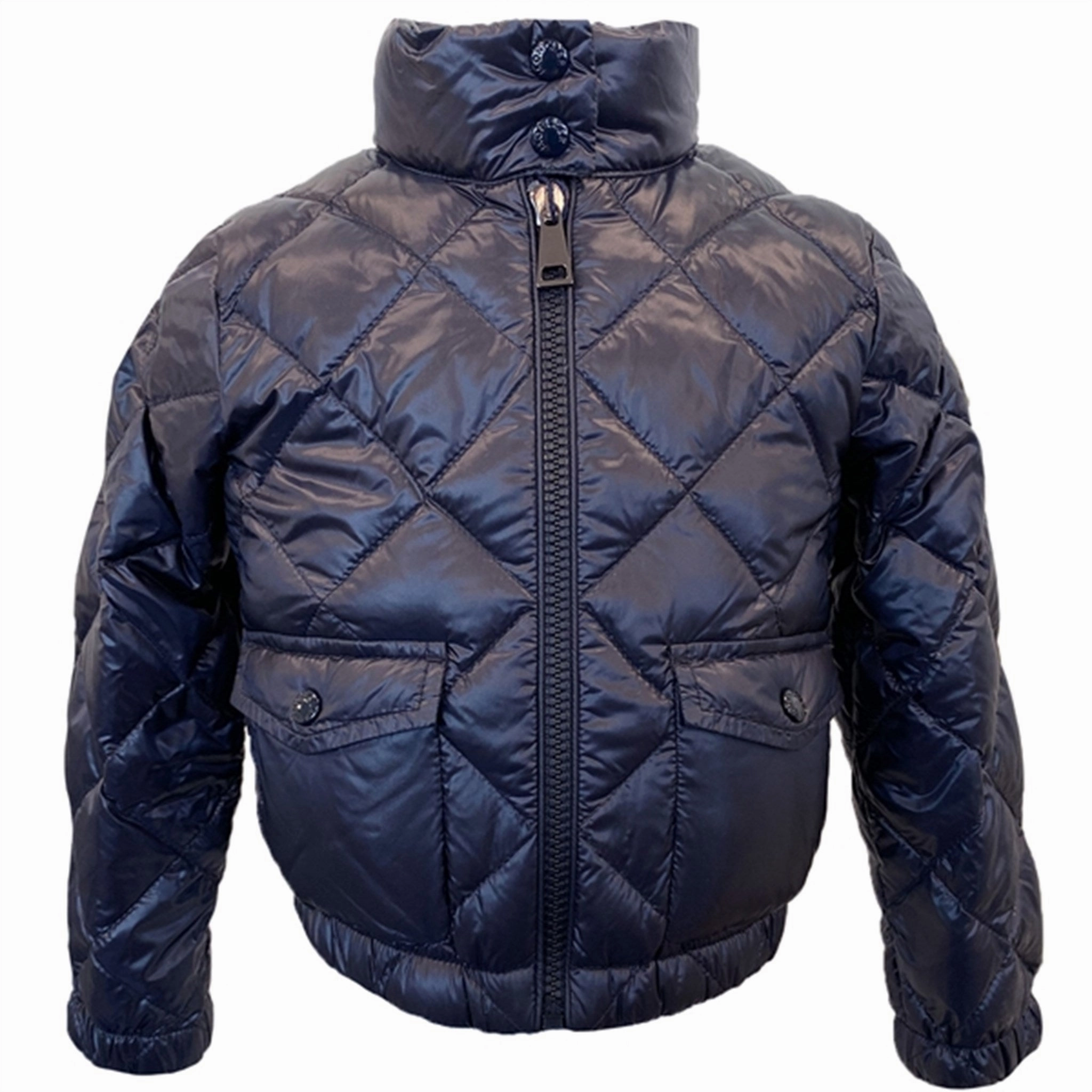 Moncler Navy Binic Giubbotto Jacket Flexible Material PerimeterStructuralBoning