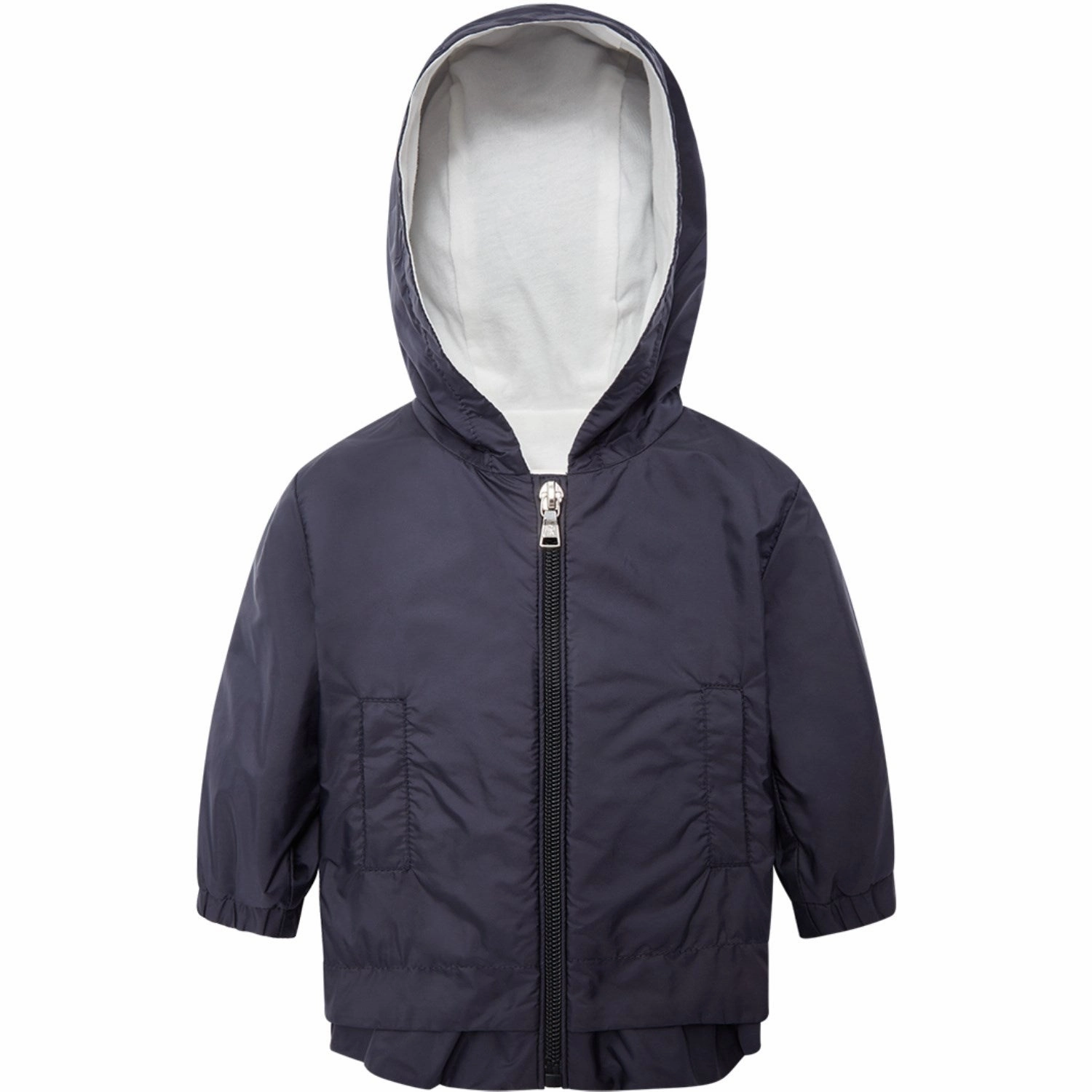 Double Stitch Reinforcement Hypoallergenic Fibers Moncler Navy Dana Jacket