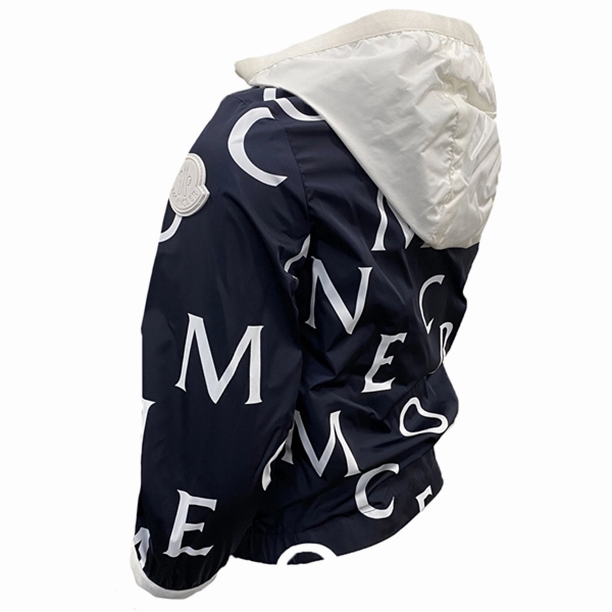 All Season Versatility Moncler Navy Tupeti Giubbotto Jacket