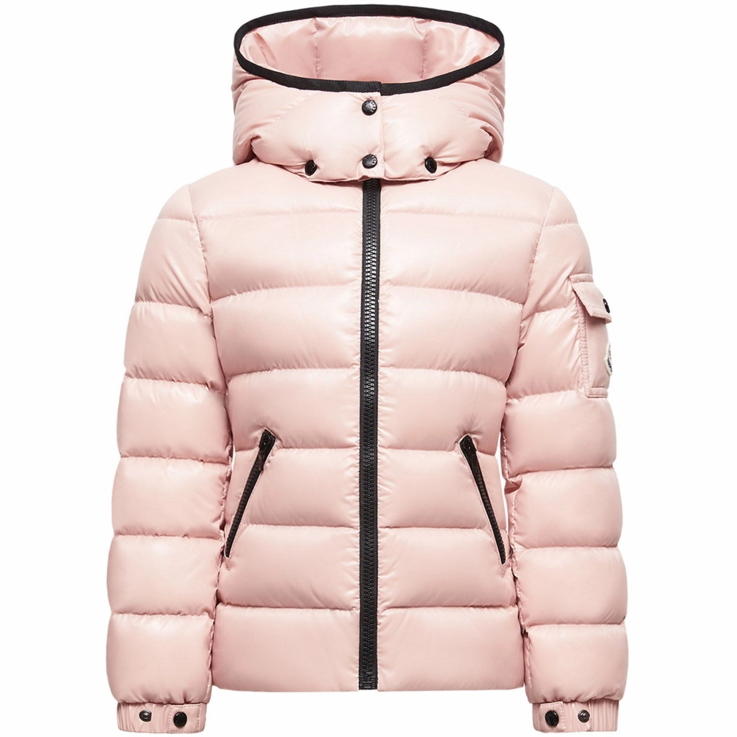 Moncler Pink Bady Jacket Casual Outdoor Look