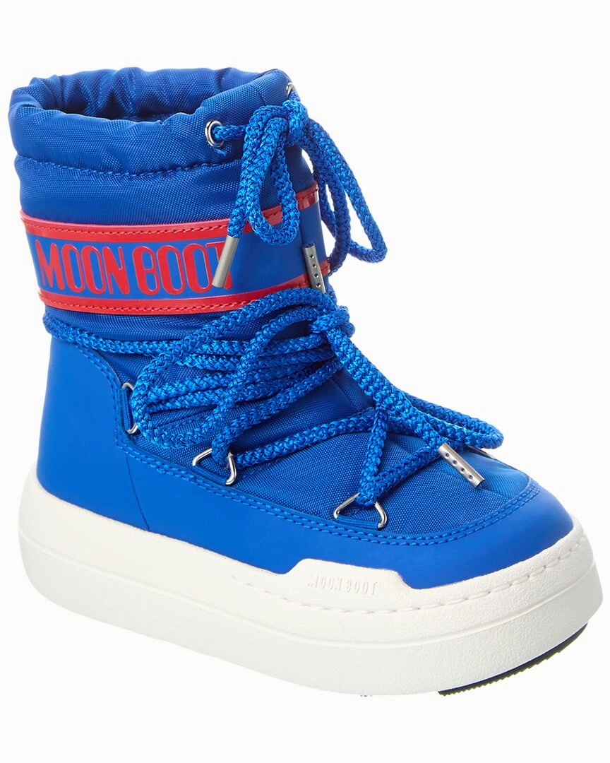 Seamless Knit Construction Gym-Ready Moon Boot Jr Park Boot