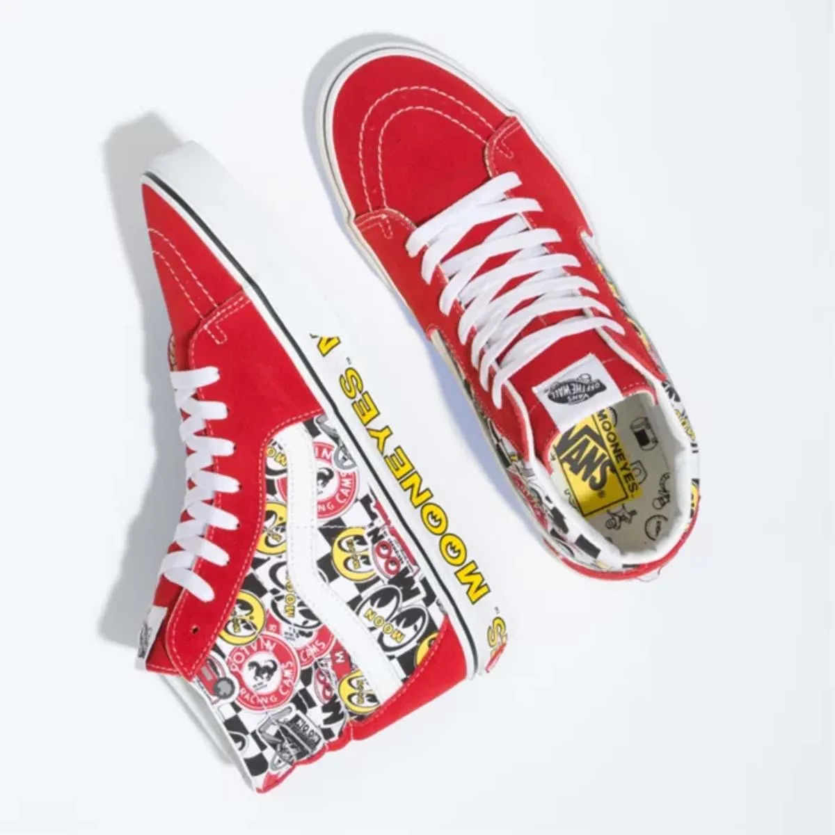 water proof Self Care   Mooneyes SK8-Hi 'Formula One'