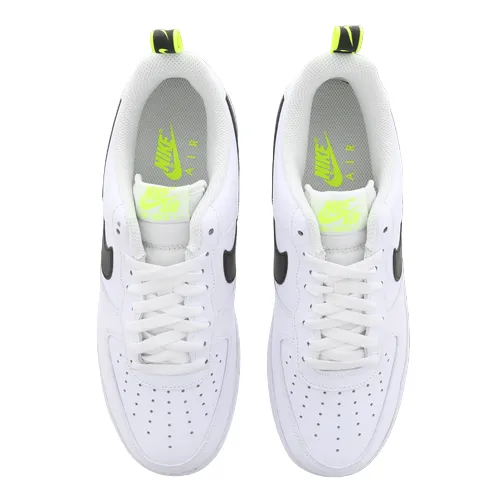 Nike scarpa sneakers da adulti Air Force 1 '07 DZ4510-100 bianco nero giallo evidenziatore single - purpose shoe application