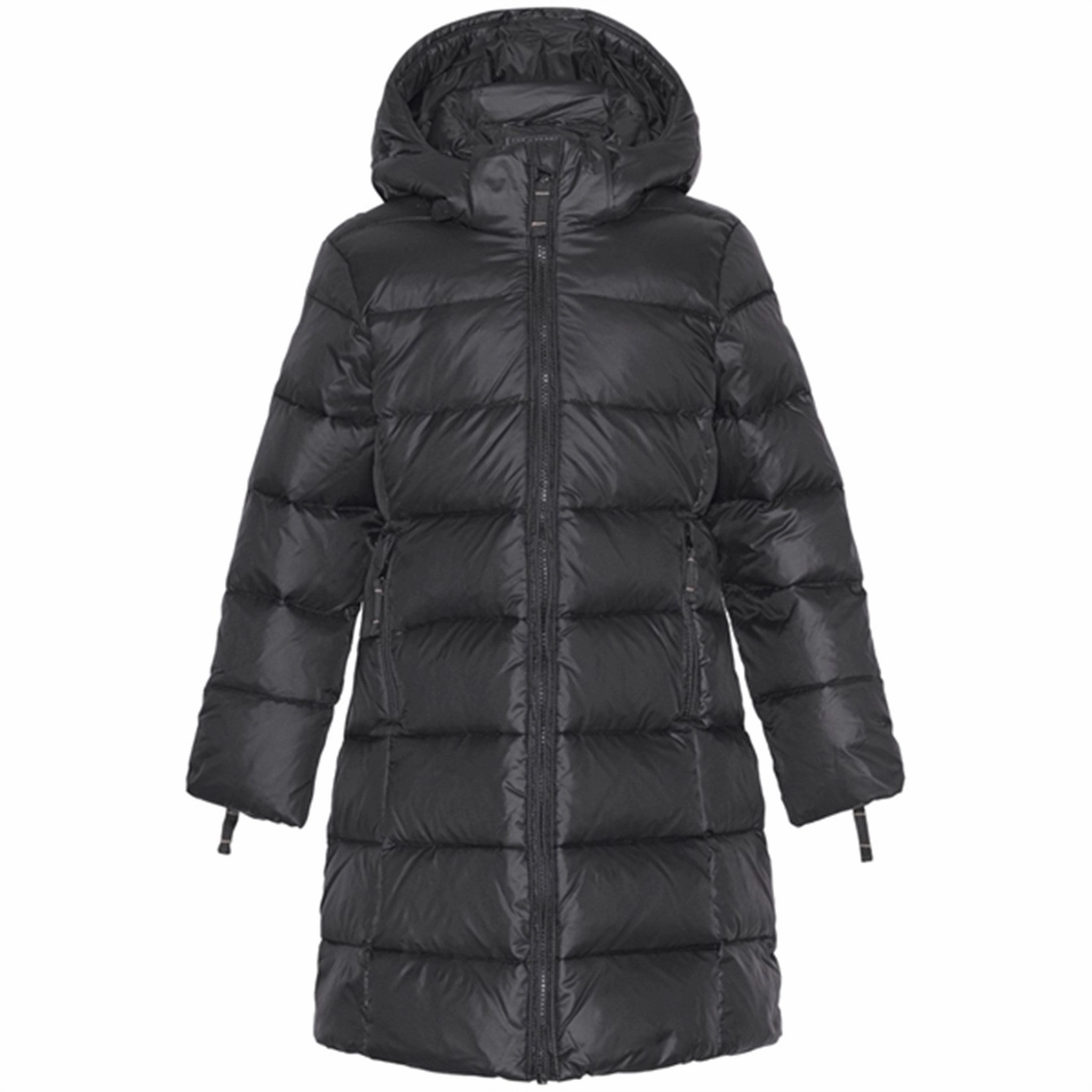 Ver de Terre Featherlight Girls A Down Coat Black Everyday Fit Style