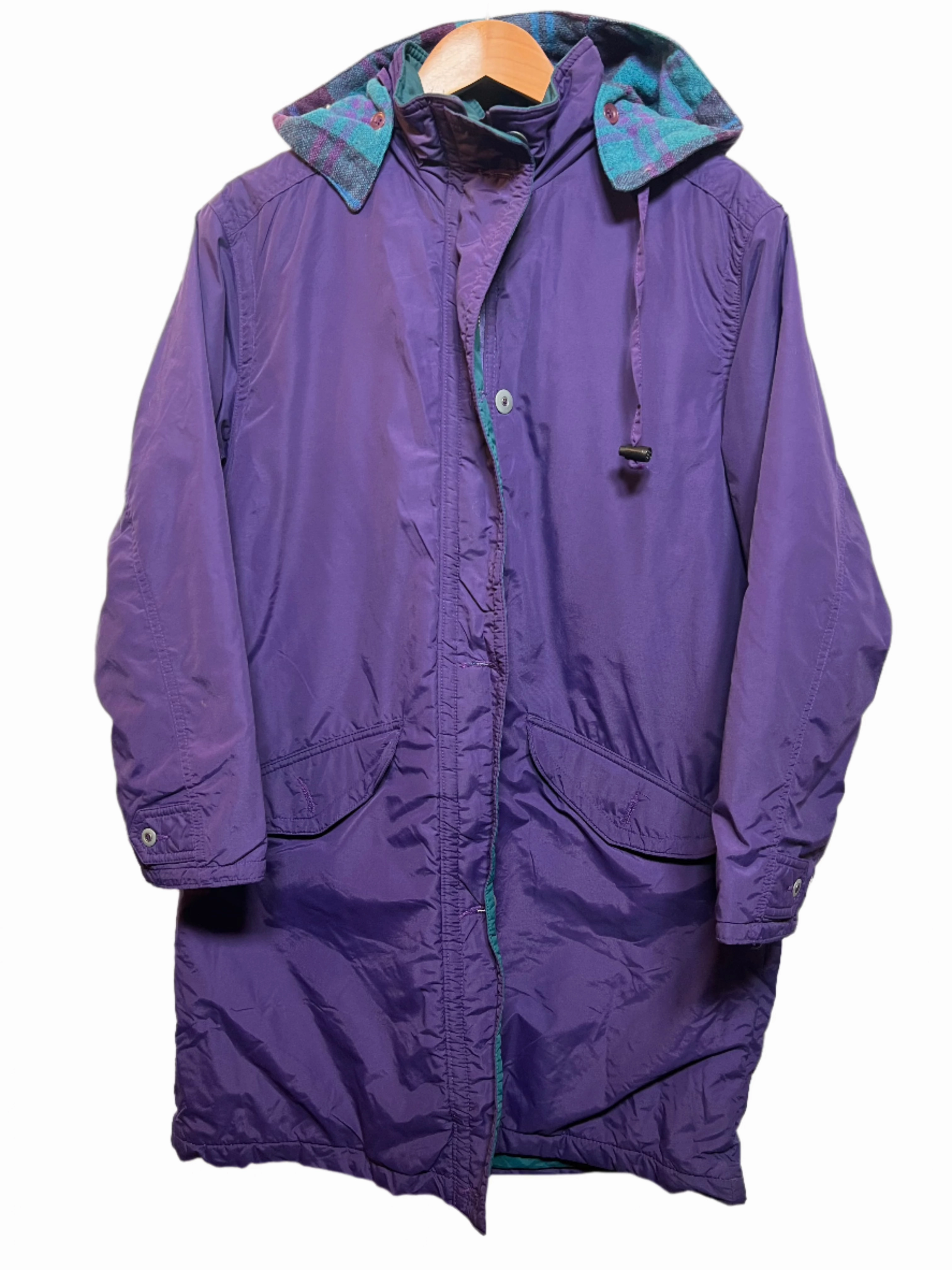L.L. Bean Women's Purple Coat (Size XL) WindproofTechnology