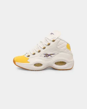 Sport Casual Reebok Question Mid White/Yellow