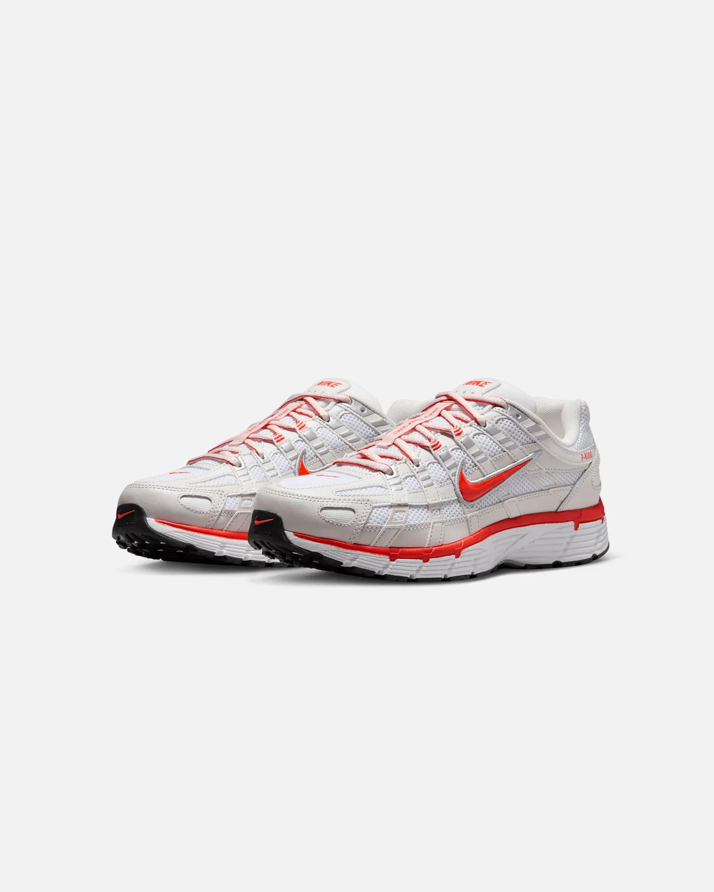 shoe length Nike Women's P-6000 White/Picante Red