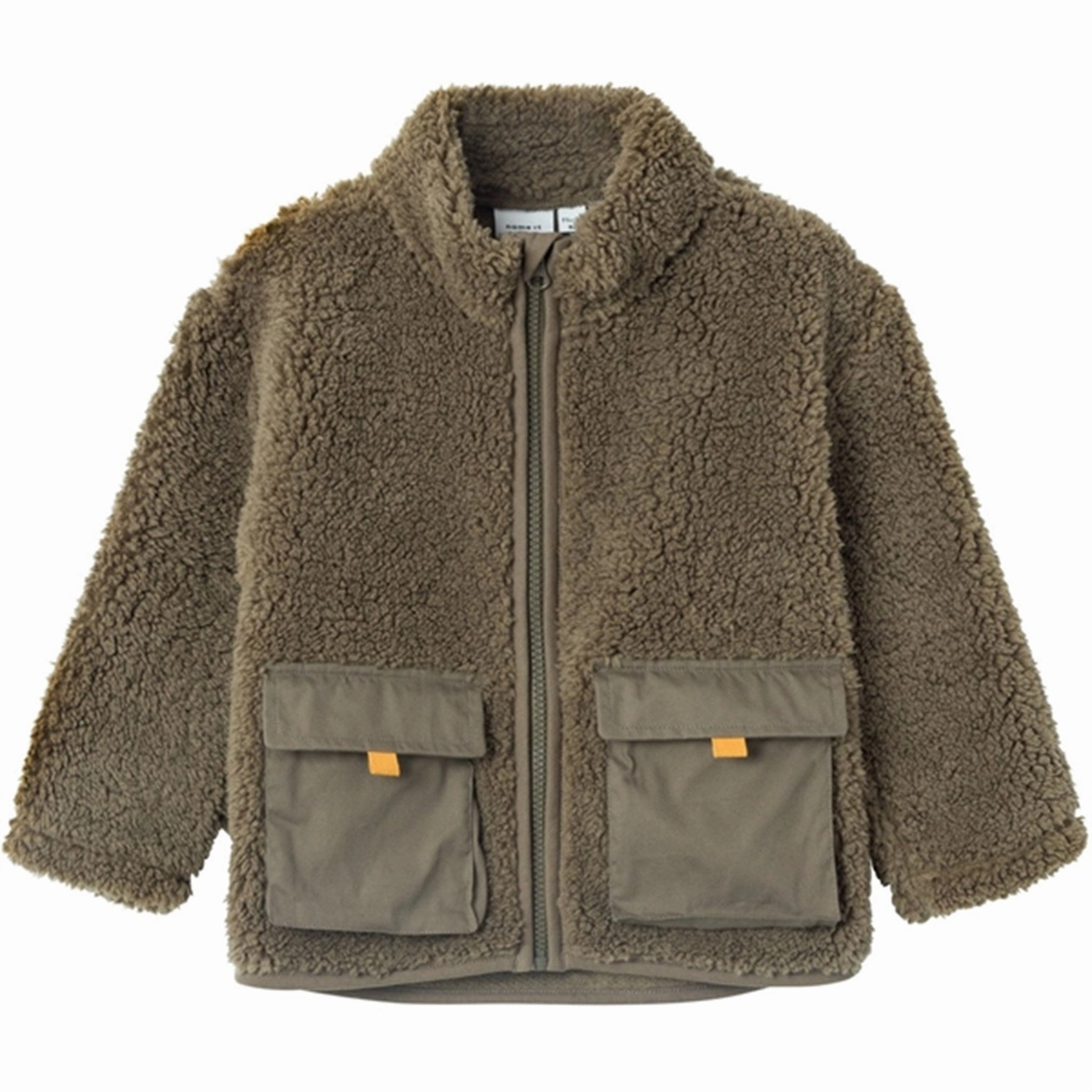 Name it Crocodile Beggi Teddy Cardigan Convertible Cuff System