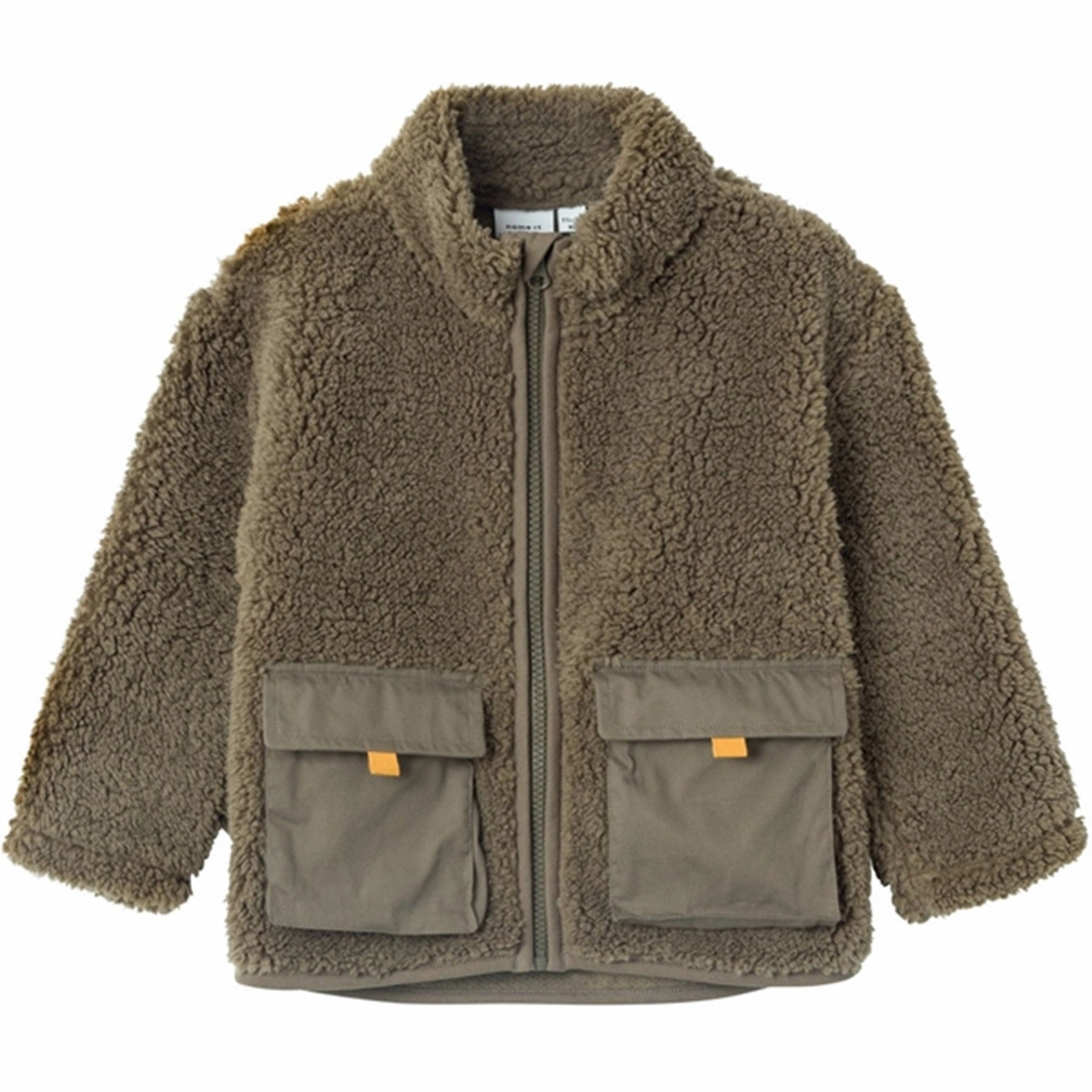 Name it Crocodile Beggi Teddy Cardigan Elastic Binding
