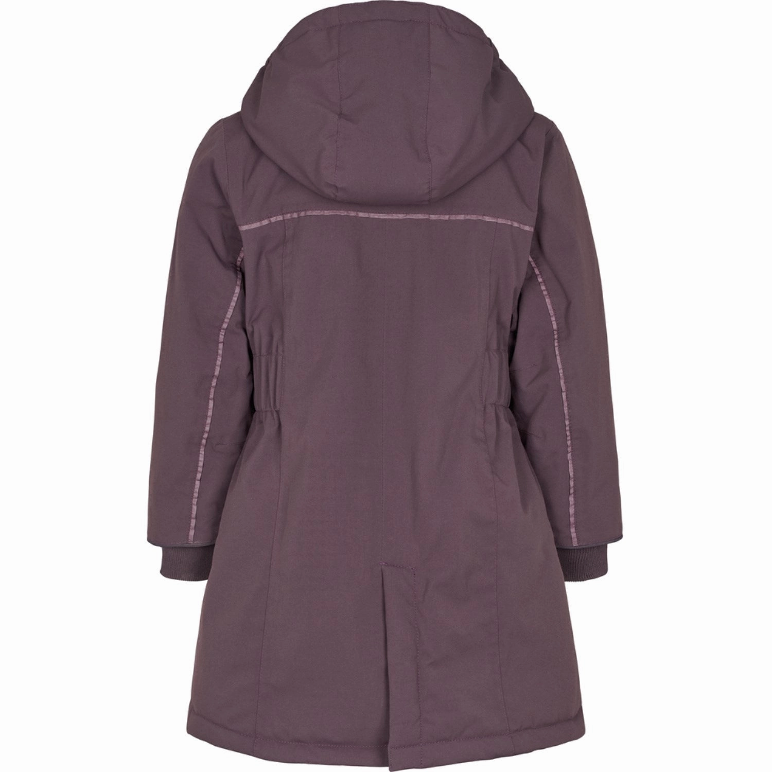 MarMar Tech. Outerwear Solid Deep Plum Olga Jacket Puffer Design