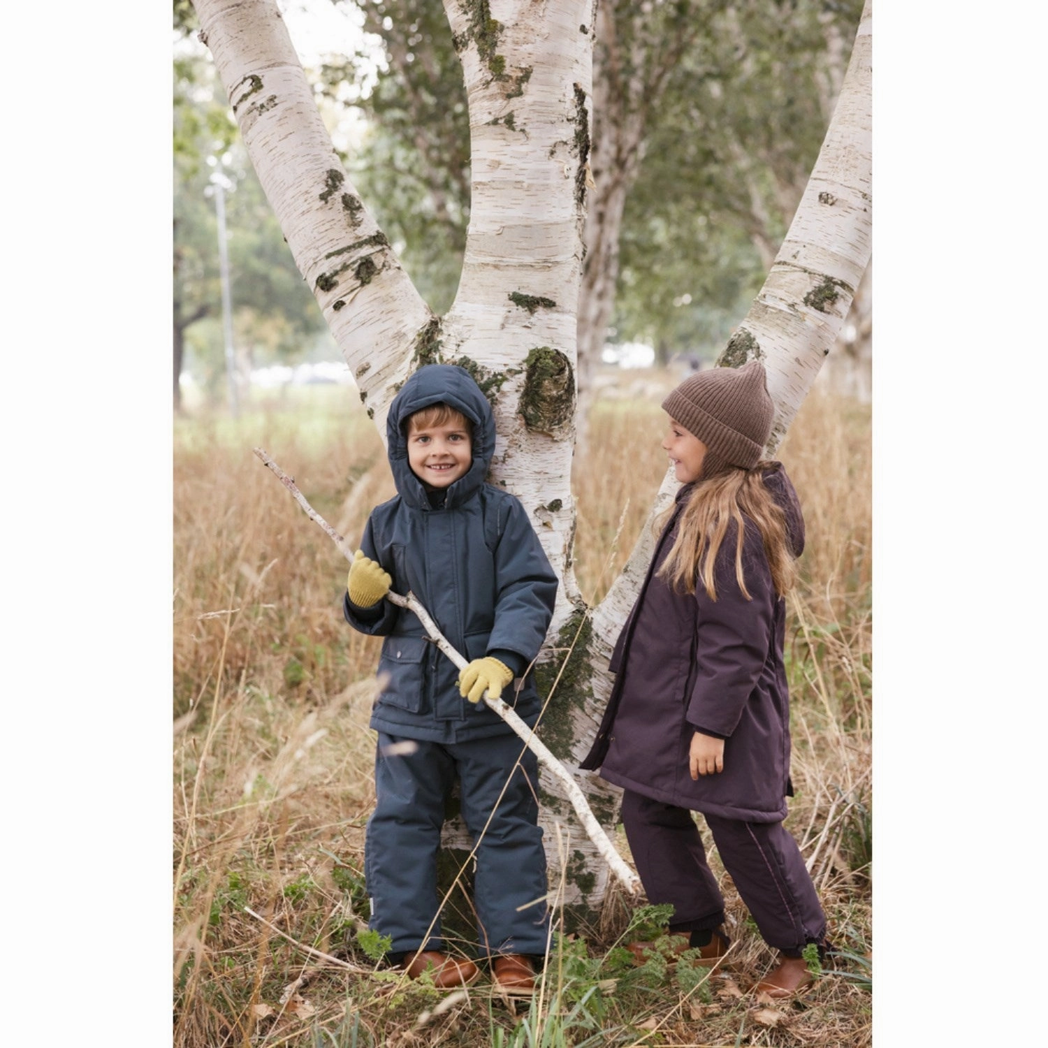 Water Repellent Finish Fire Retardant Treated Fabric MarMar Tech. Outerwear Solid Deep Plum Olga Jacket