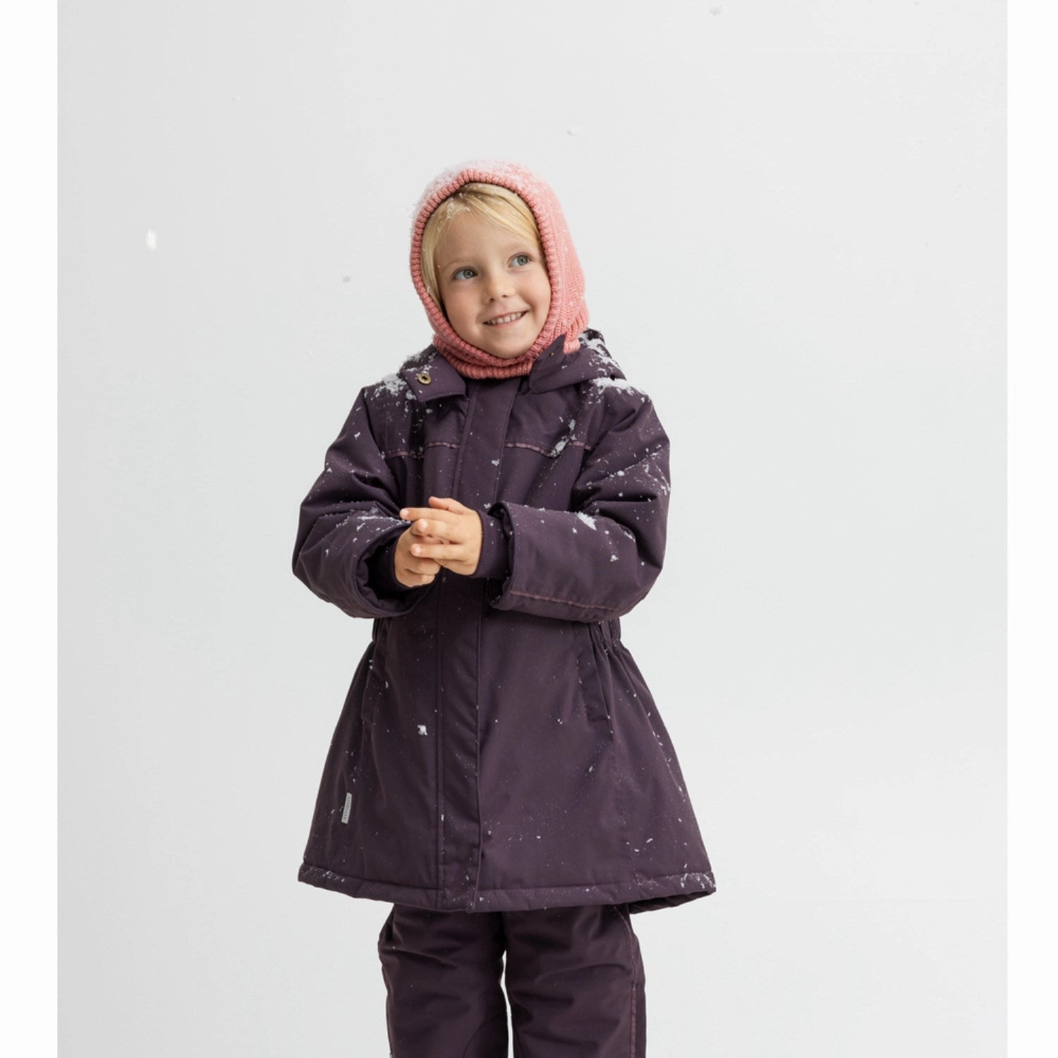 Secure Closure System Modern Street MarMar Tech. Outerwear Solid Deep Plum Olga Jacket