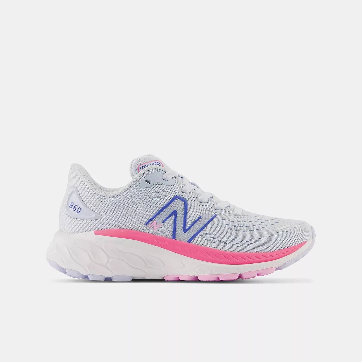 Kids Fresh Foam X 860V13 Running Shoes In Moon Dust carbon fiber plate Heat Release