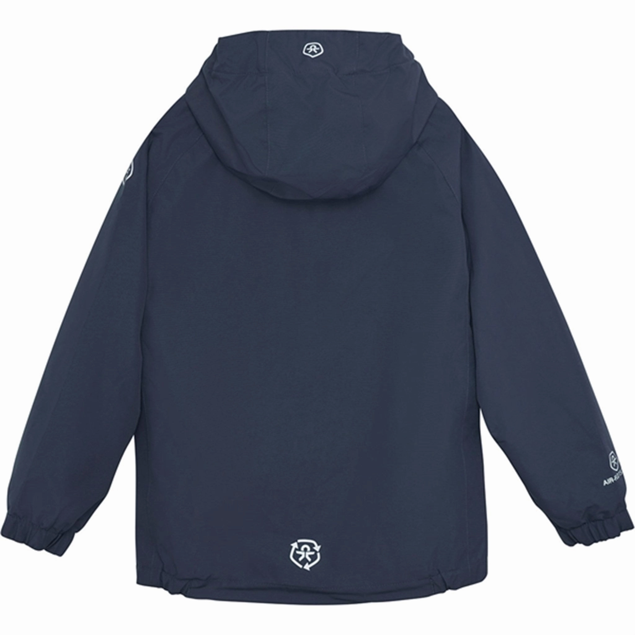 Color Kids Rain Jacket Shell Total Eclipse Double Stitched Seams