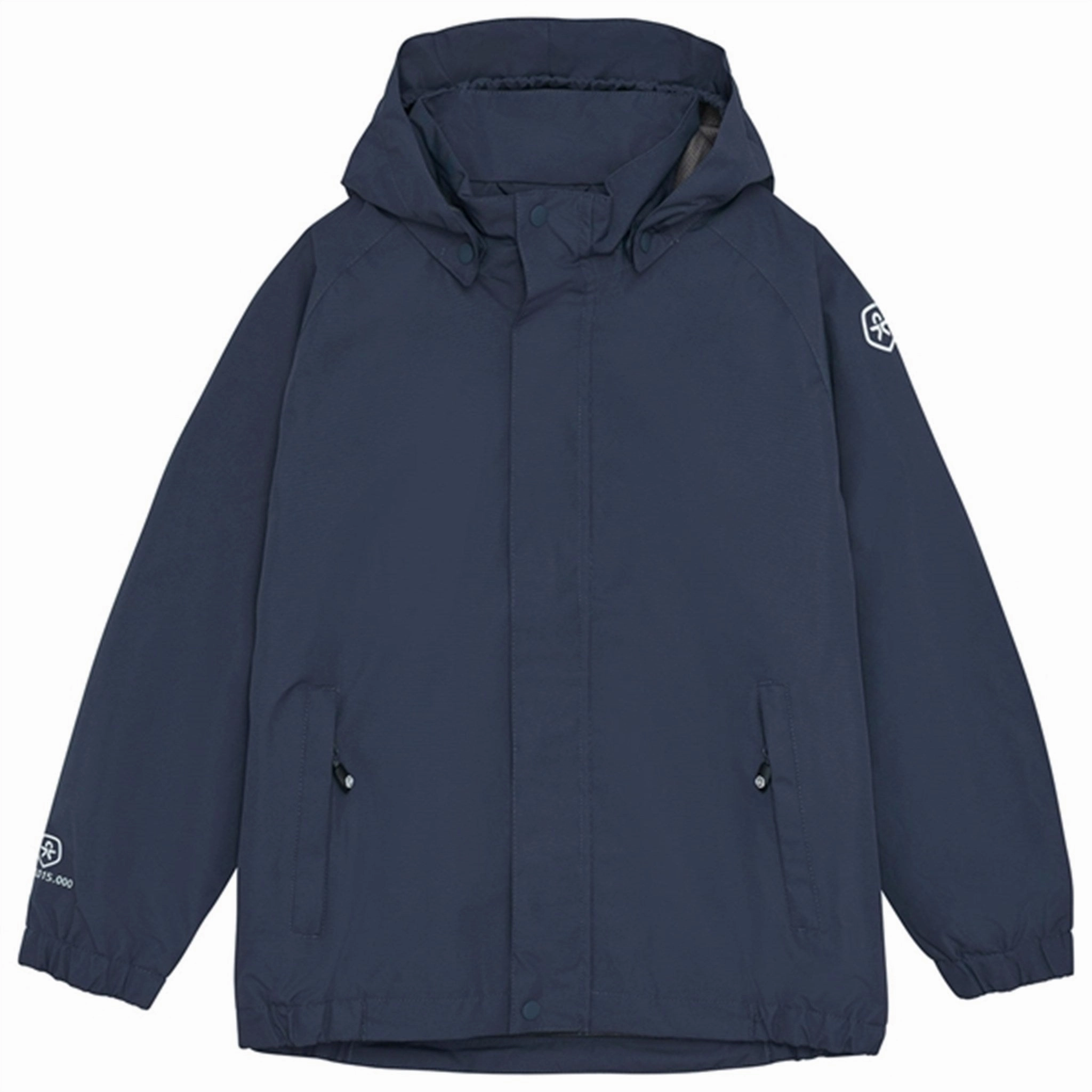 Color Kids Rain Jacket Shell Total Eclipse Anti Pilling TapedSeamConstruction