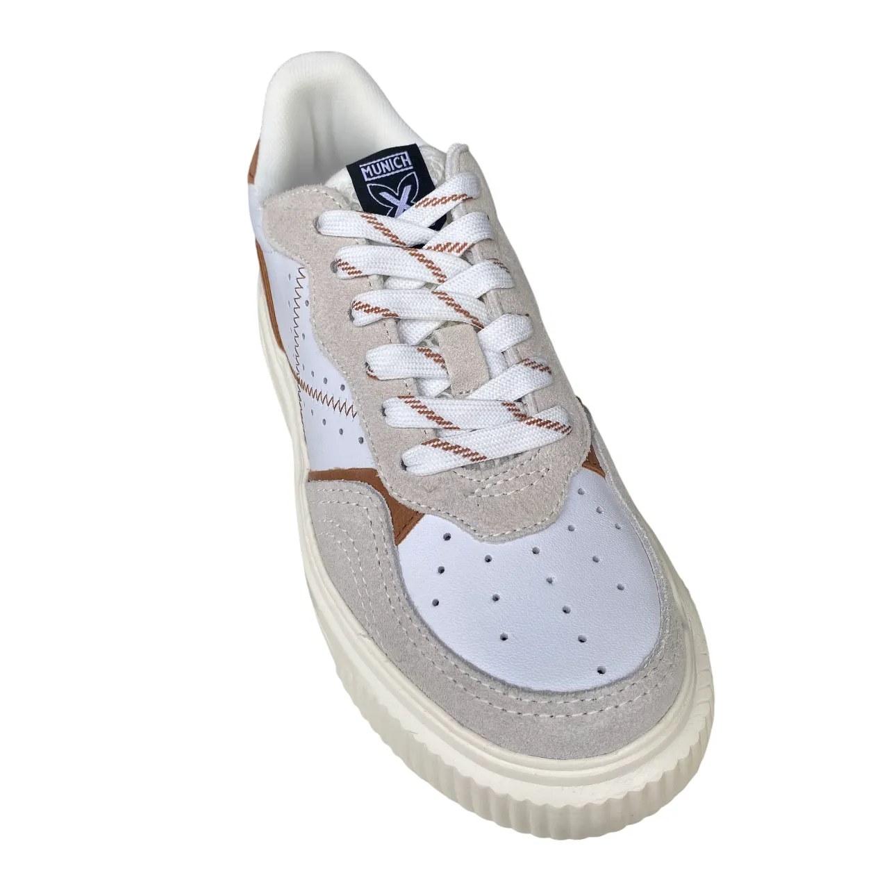 Munich scarpa sneakers da donna Suggar 8092010 beige running in morning