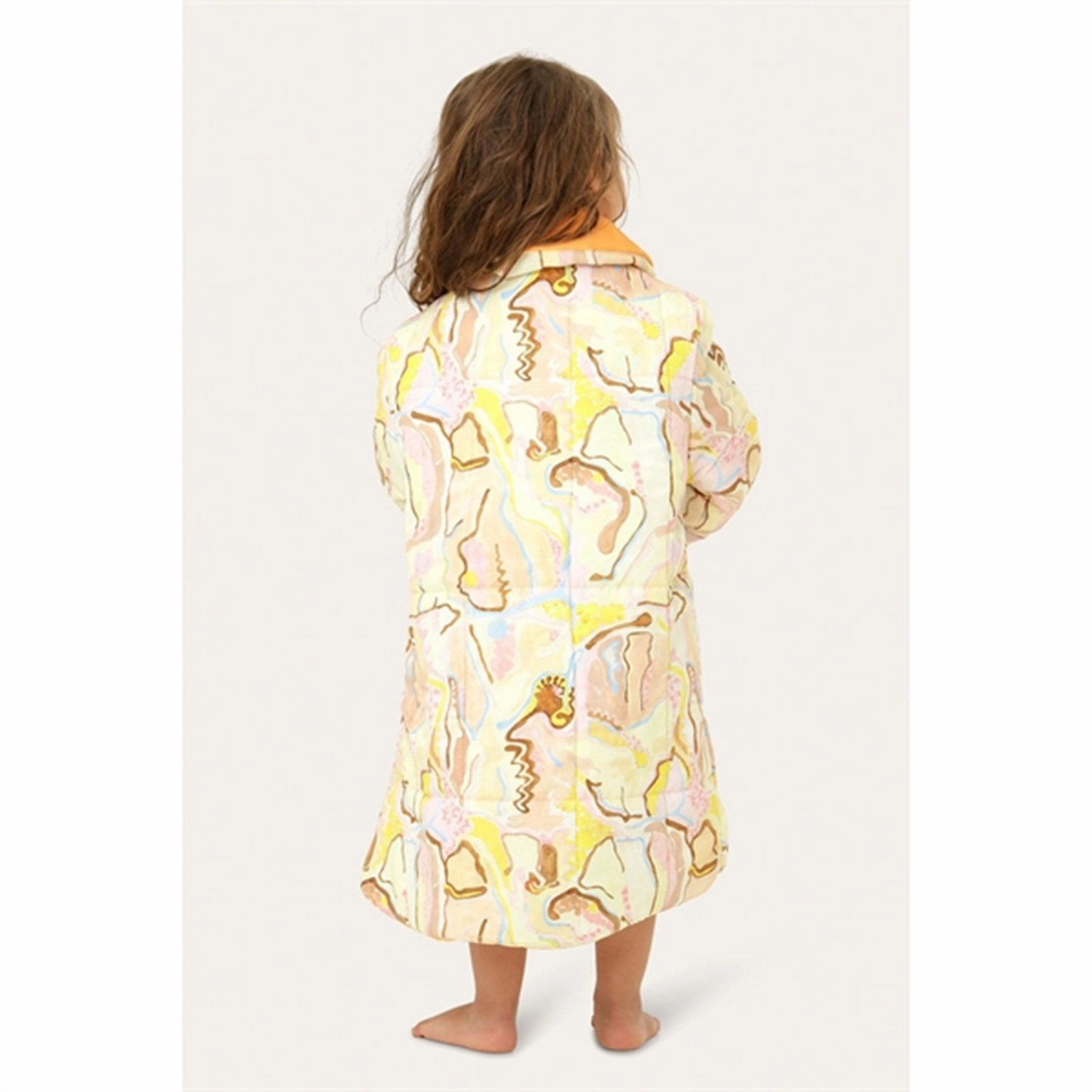 HELMSTEDT Aga Coat Brainprint - Orange - Light Orange HeatRetentionTechnology
