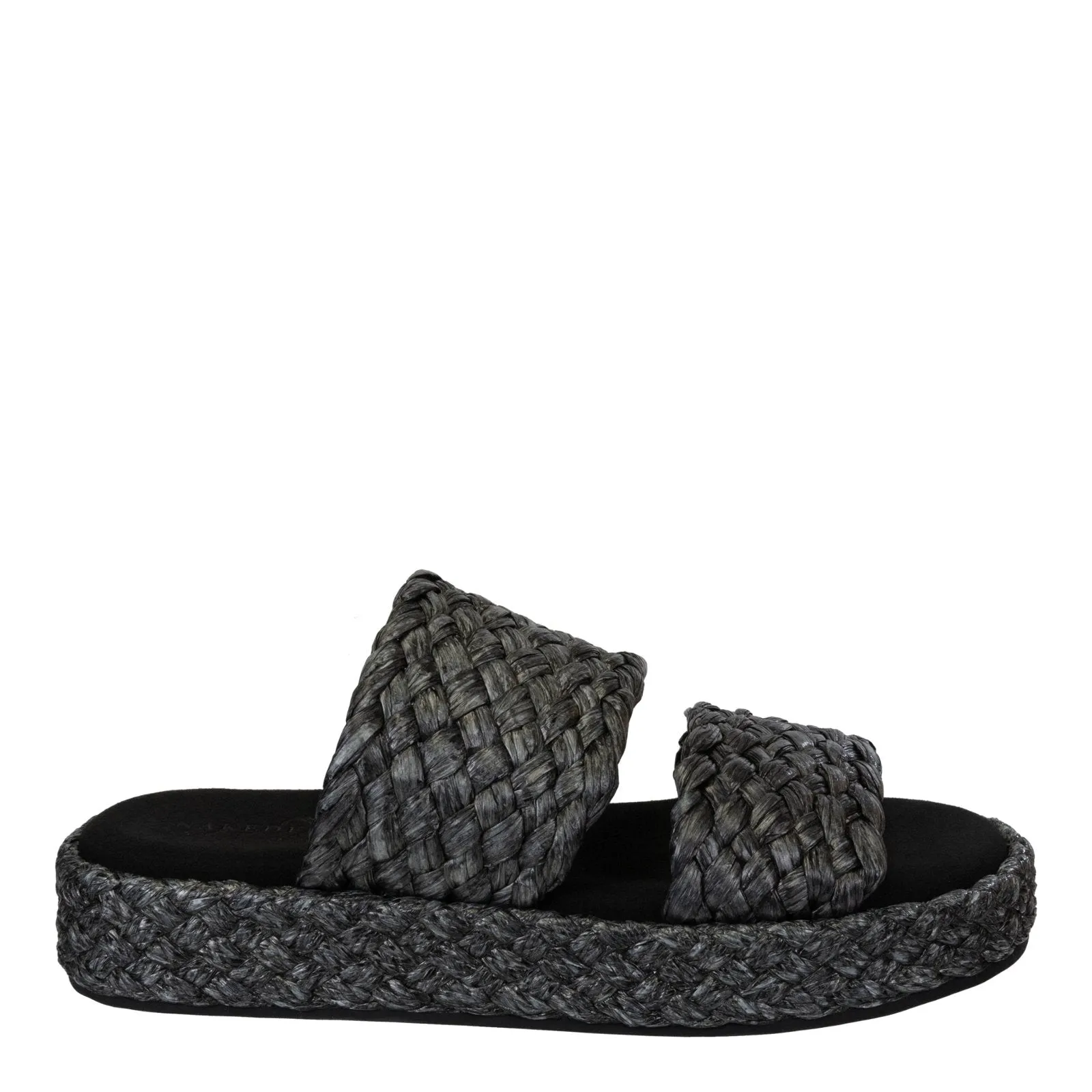 Naked Feet: SANTORINI in BLACK Espadrille Sandals