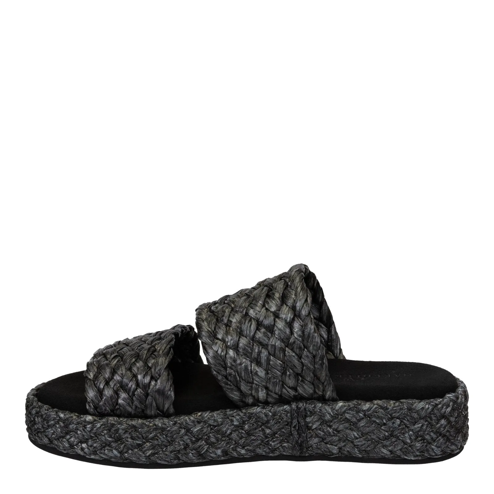 Naked Feet: SANTORINI in BLACK Espadrille Sandals