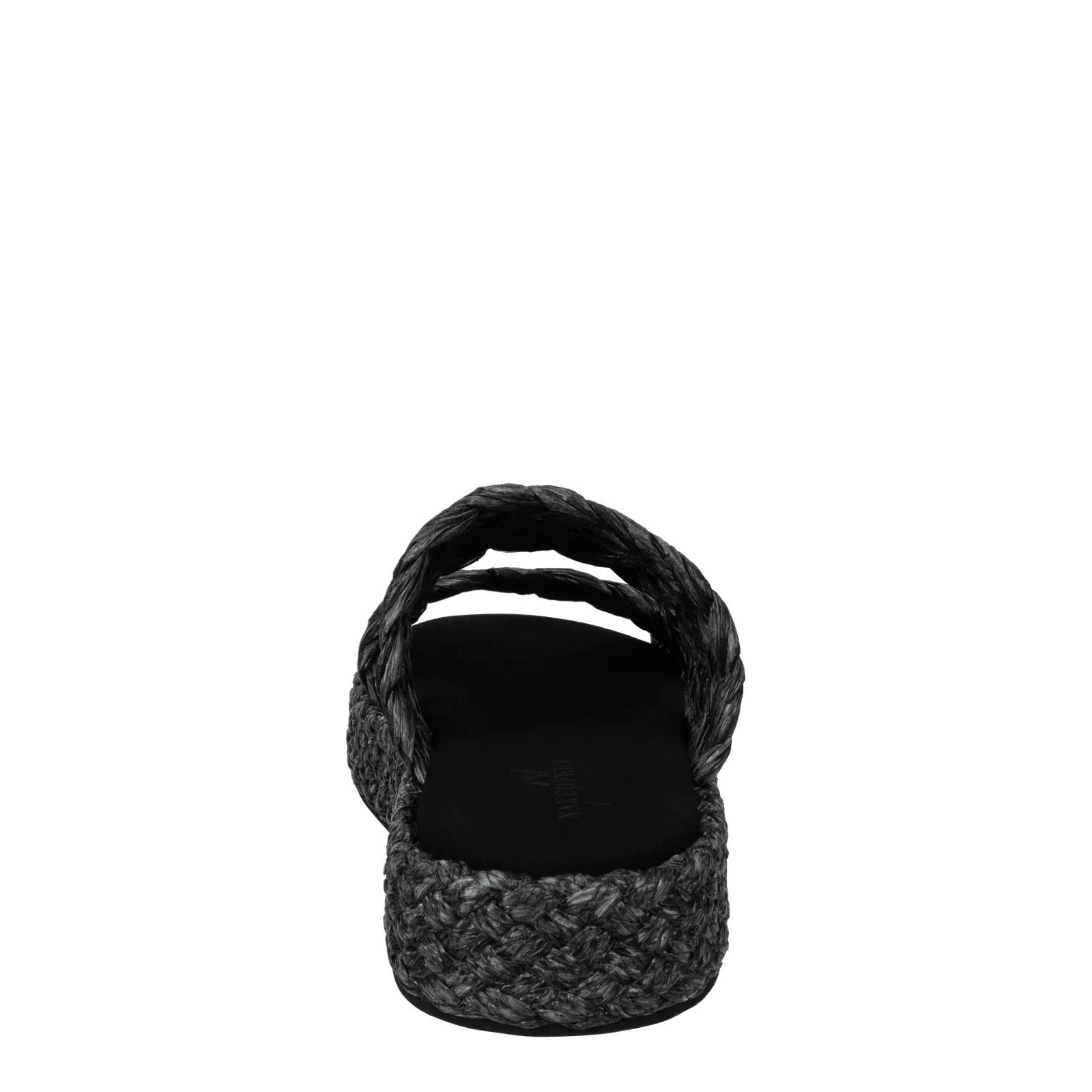 NAKED FEET - SANTORINI in BLACK Espadrille Sandals