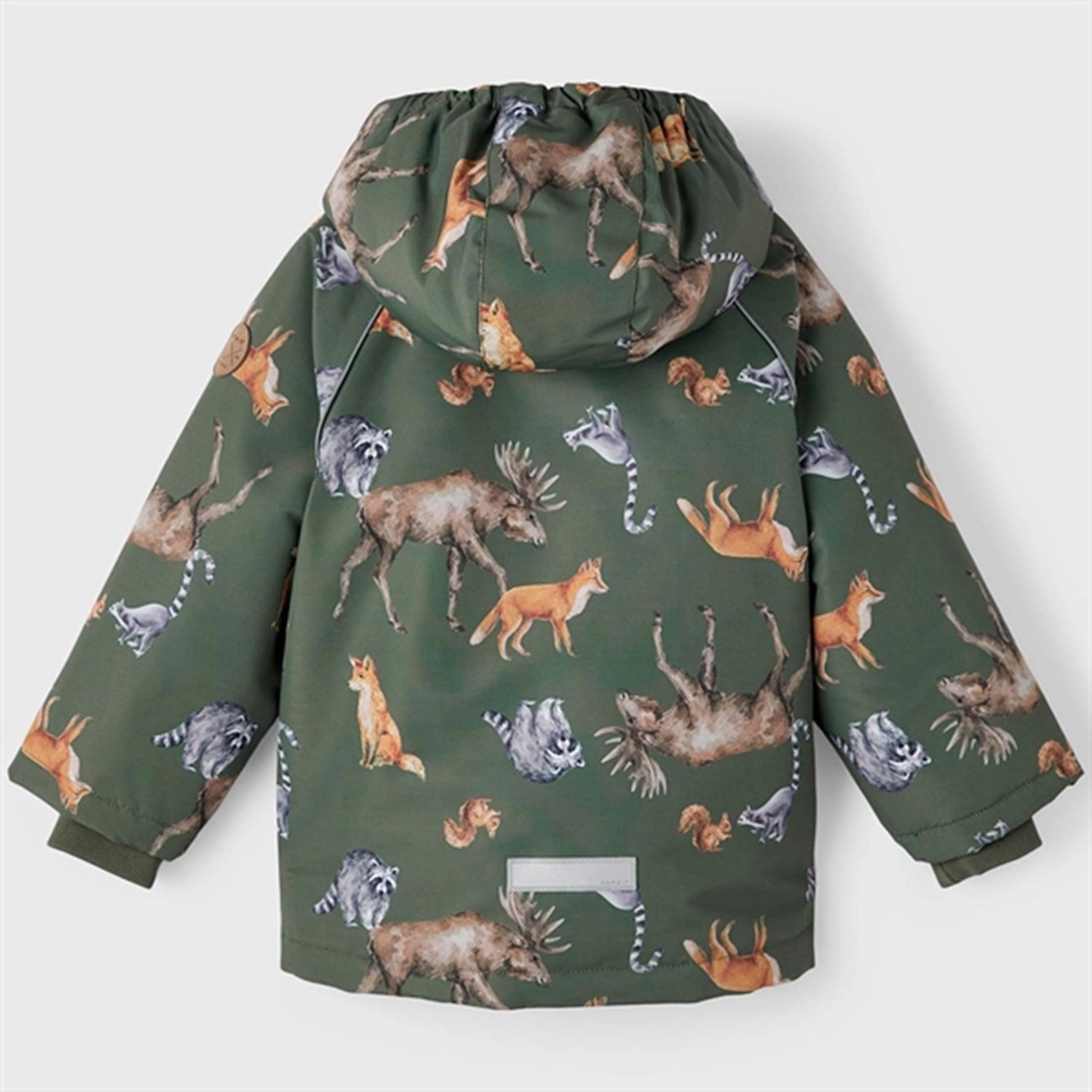 Effortless Travel Wear Name it Beetle Snow Jacket Nordic Forest