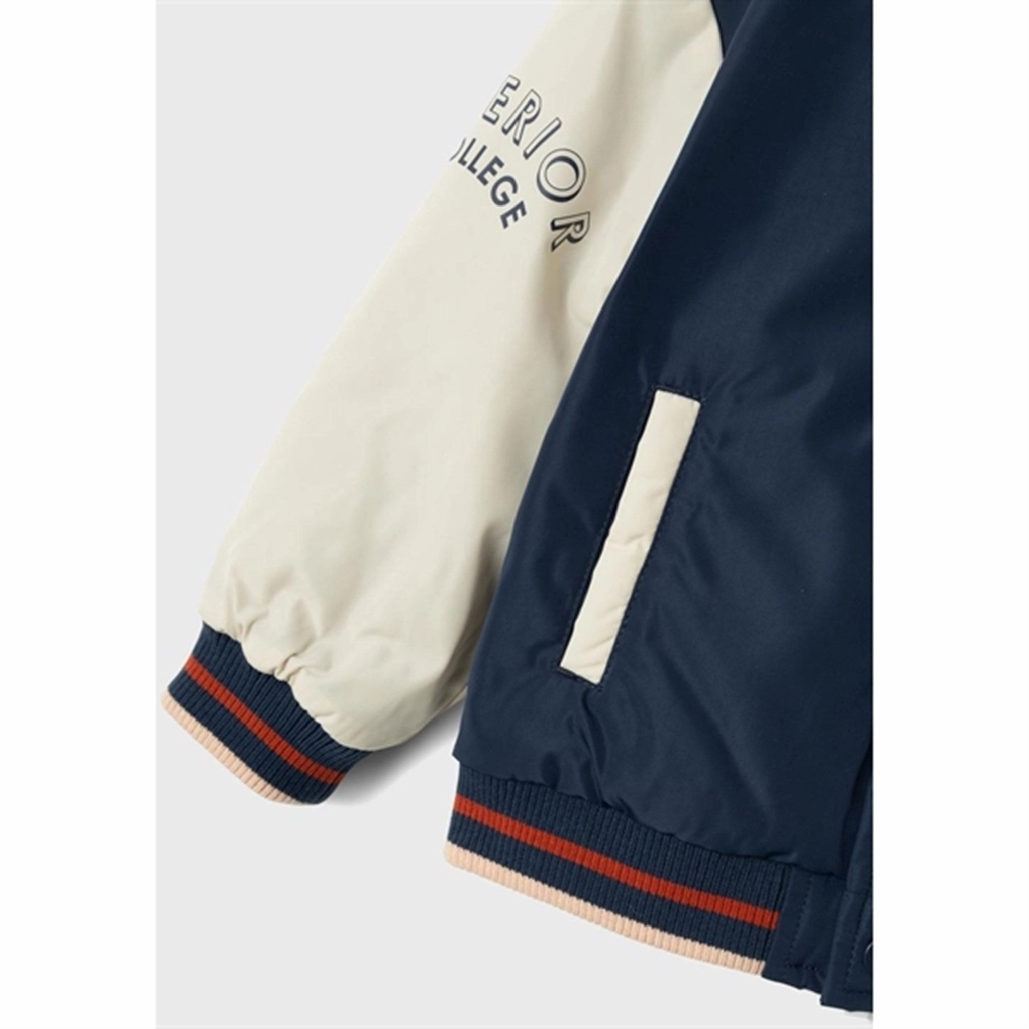 Airy Layer Fit Belted Waist Name it Big Dipper Mandy Bomber Jacket