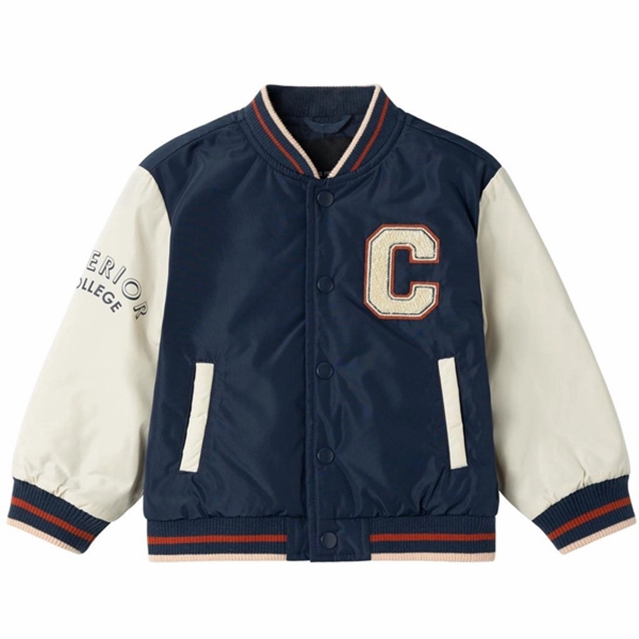 Quilted Interior Layer Seamless Shoulder Construction Name it Big Dipper Mandy Bomber Jacket