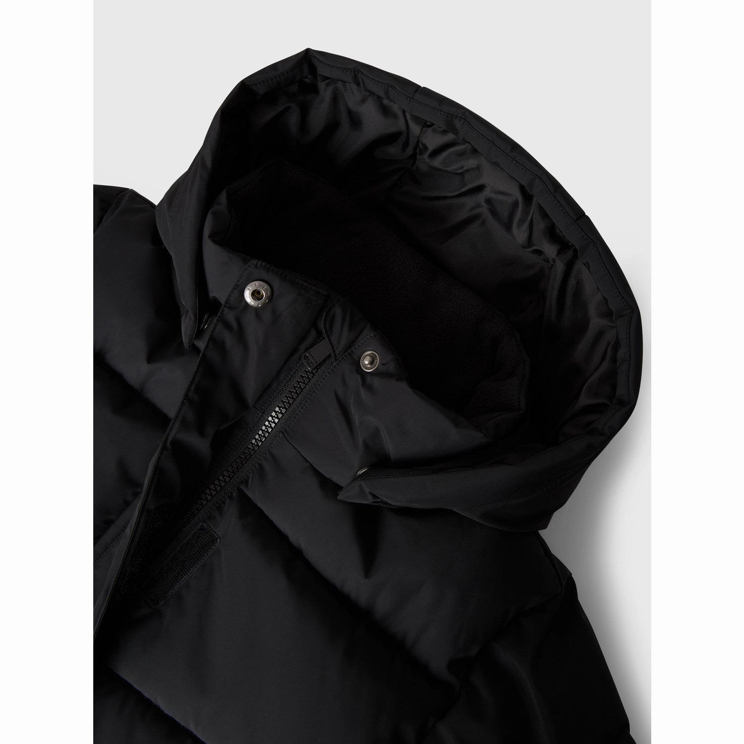 Name It Black Medow03 Jacket Long Fo Noos Lightweight Material Hard Cover