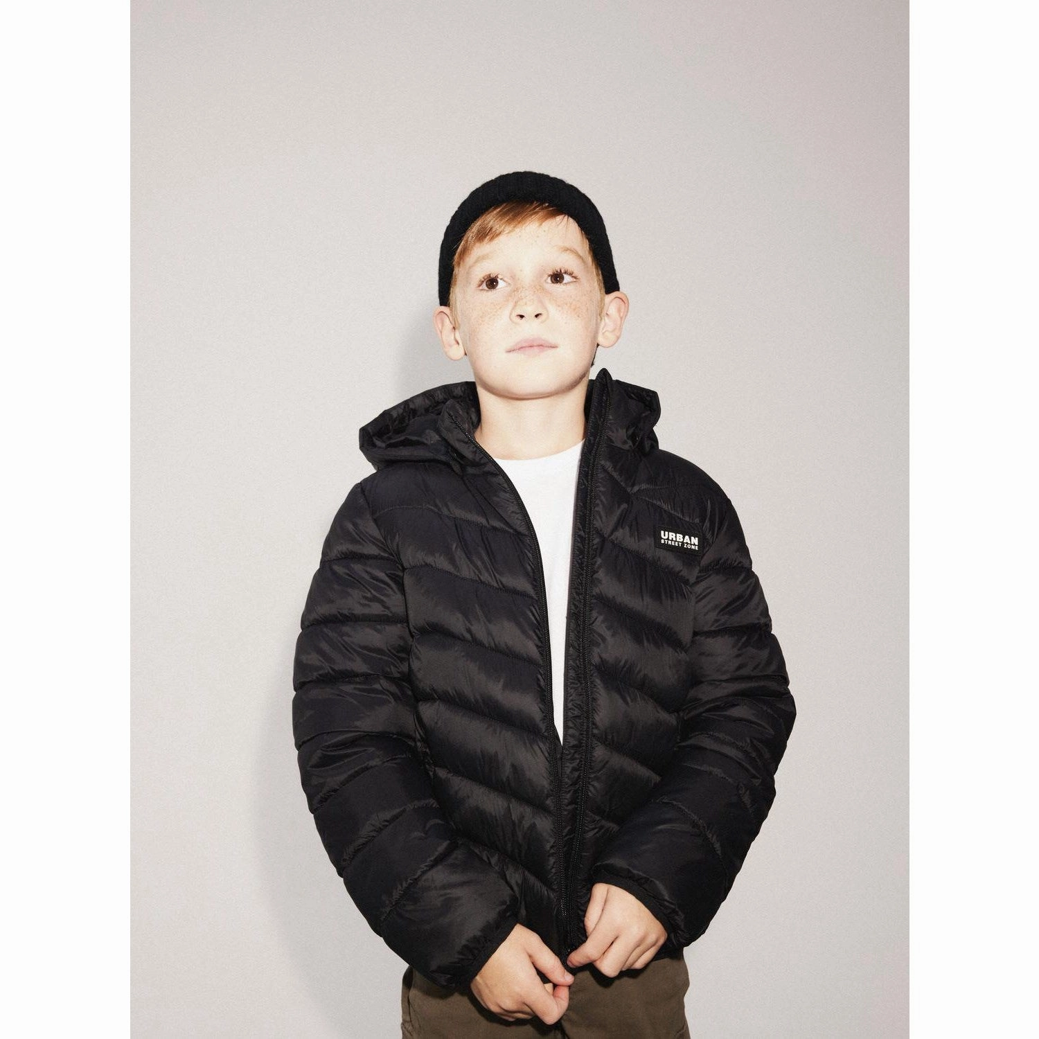 Name It Black Monay Jacket Scratch Resistant Zippers NoiseReduciting Fabric