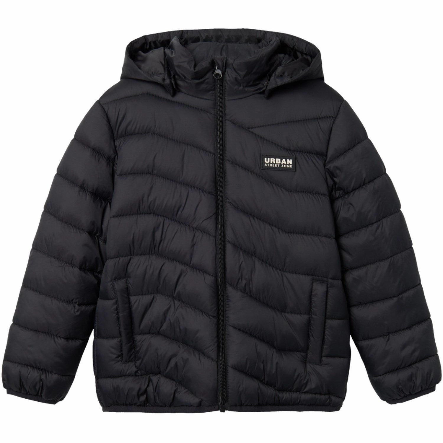 Name It Black Monay Jacket Quilted Interior Abrasion Proof Shoulders