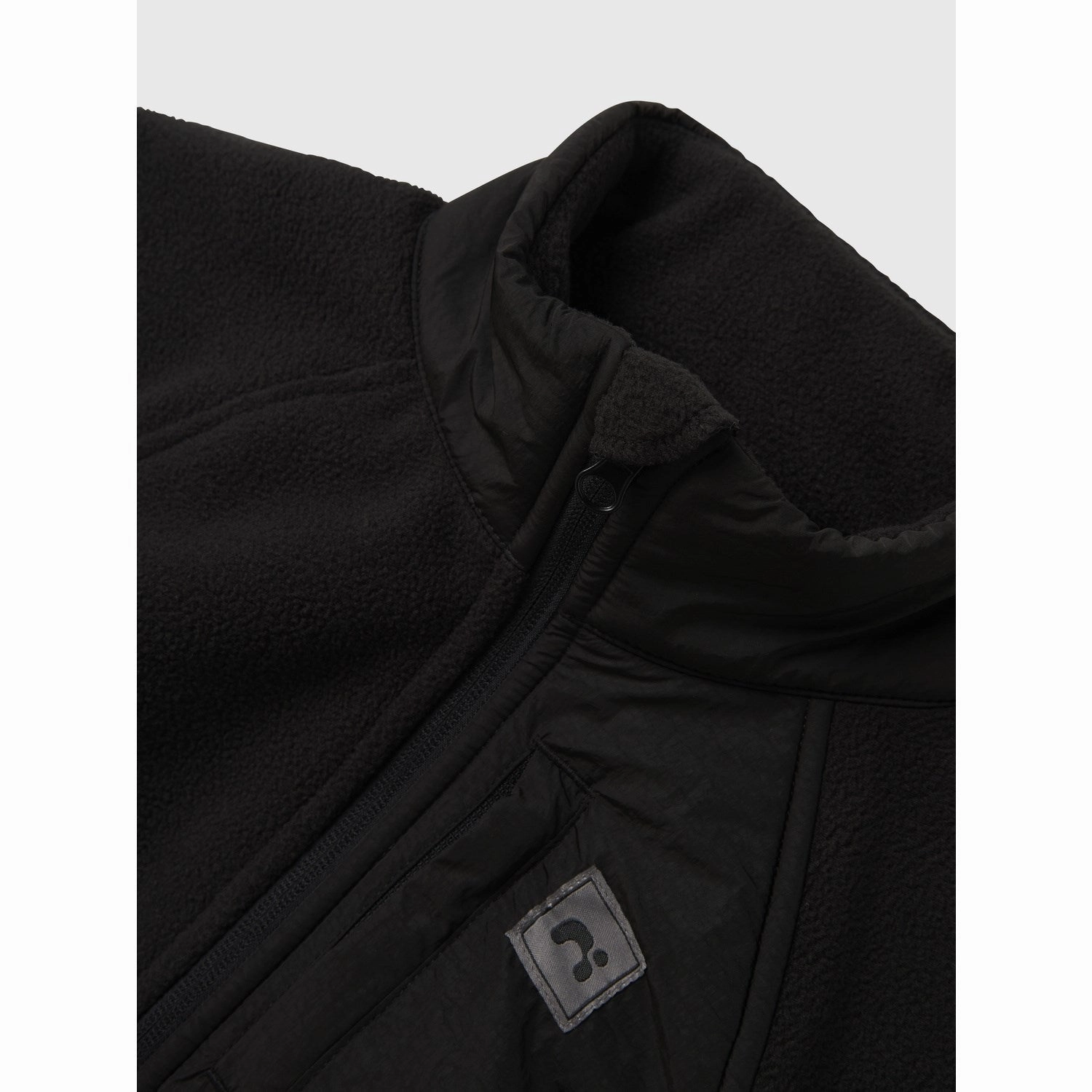 Name It Black Myles Fleece Jacket Noos Mild Weather