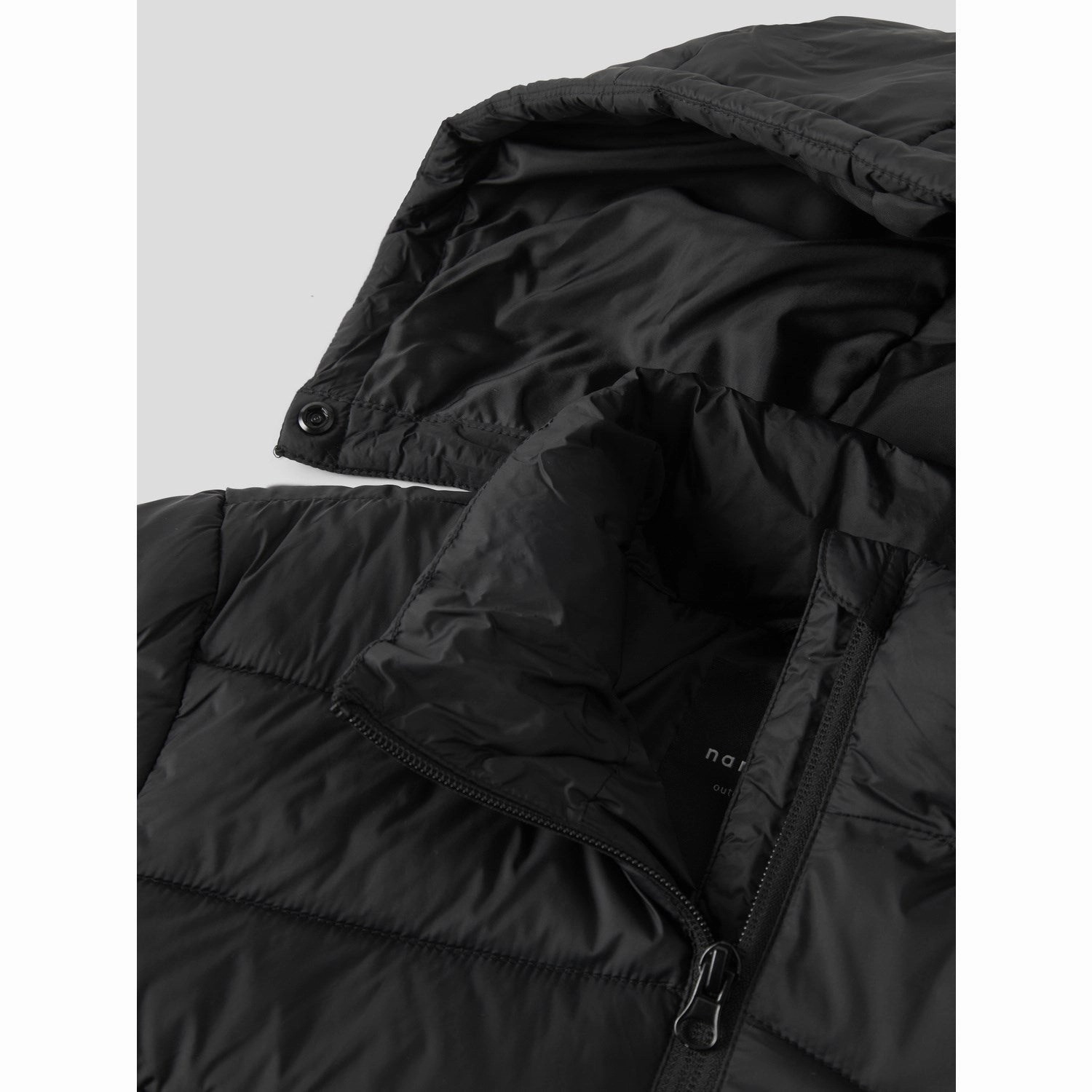 NonIrritatingSeams Name It Black Nkmmarble Jacket Pb Noos
