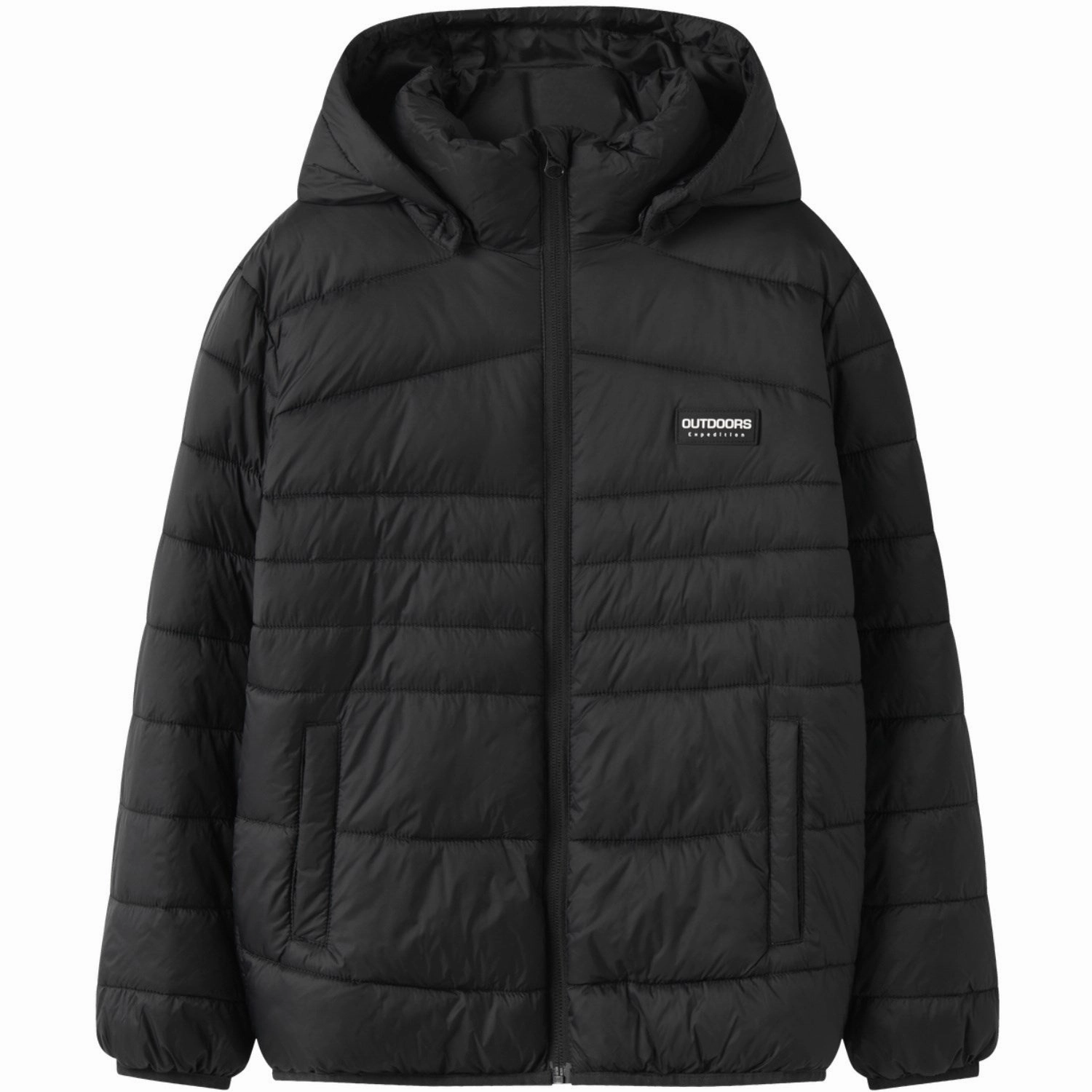 Name It Black Nkmmarble Jacket Pb Noos Effortless Travel Wear Style Staple