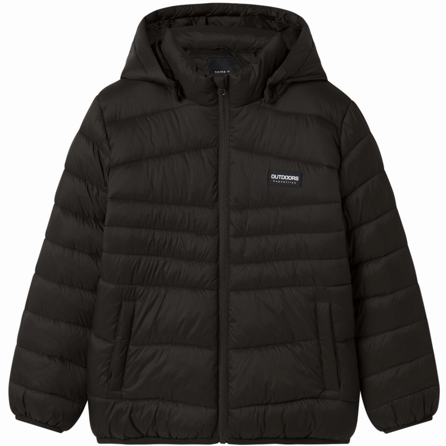 Name It Black Nkmmarble Jacket Pb Noos Quick Access Pockets