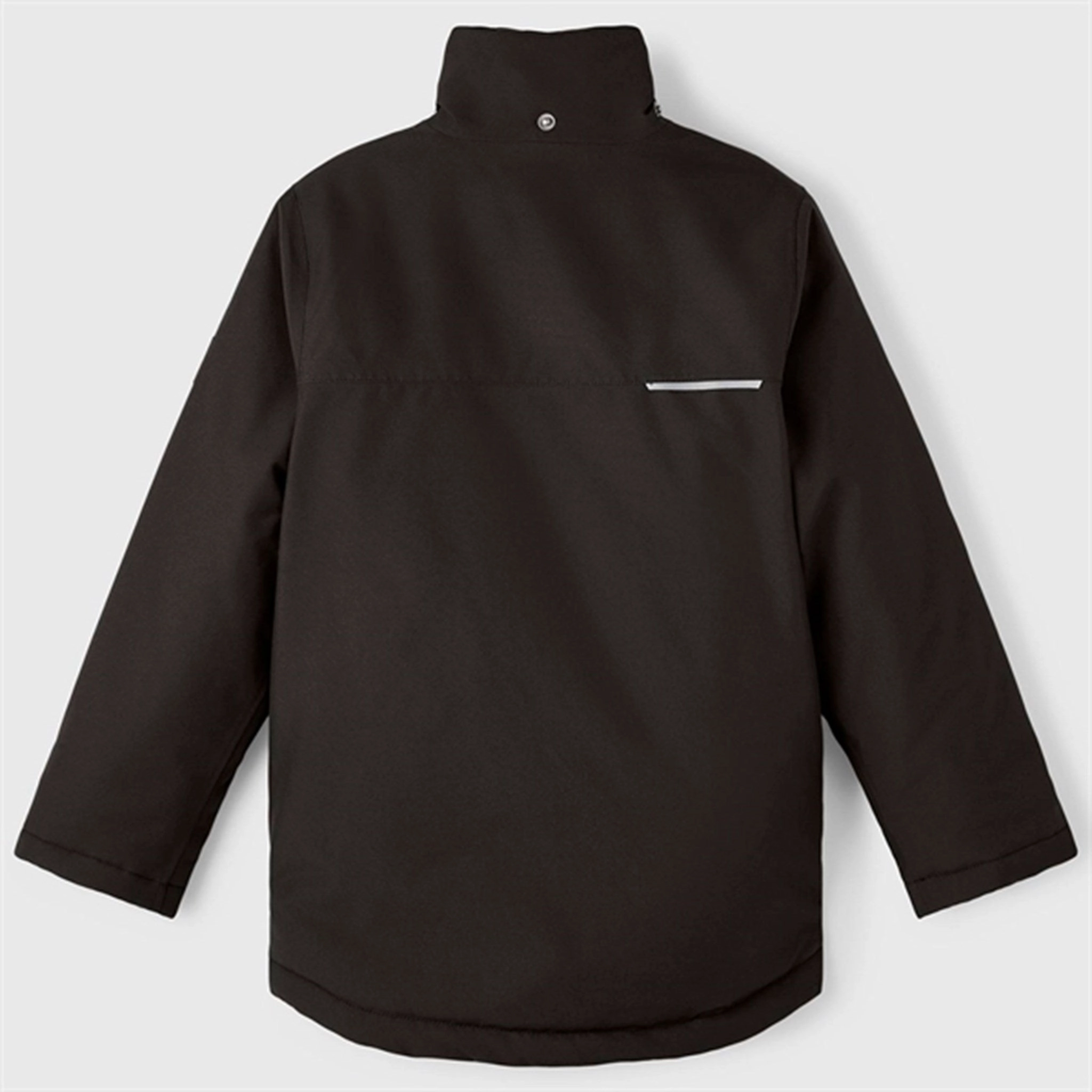 Name it Black Snow Jacket Solid Noise Reduction Design Good Material
