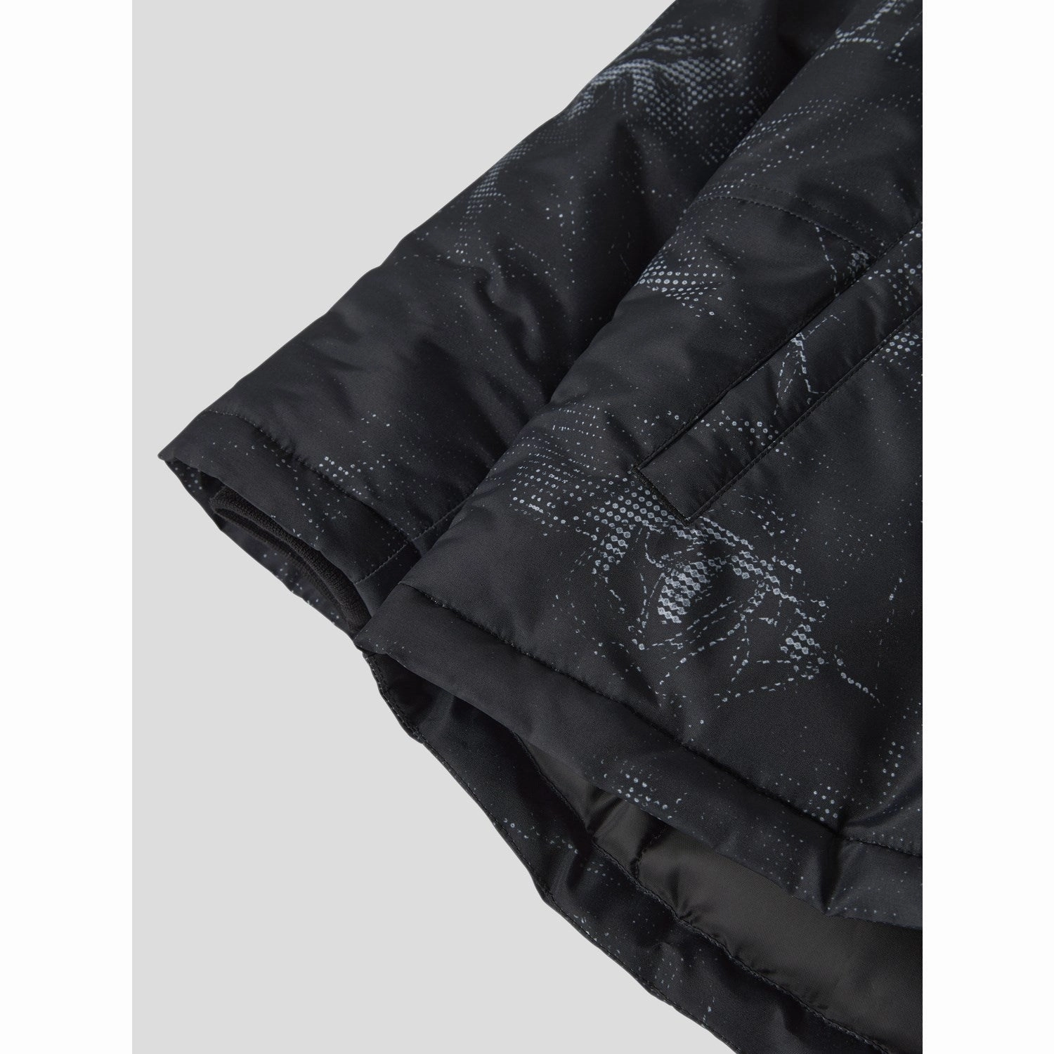Name It Black Thunder Nkmmax Pa Jacket Aop Insulated Lining Warmth Without Bulk