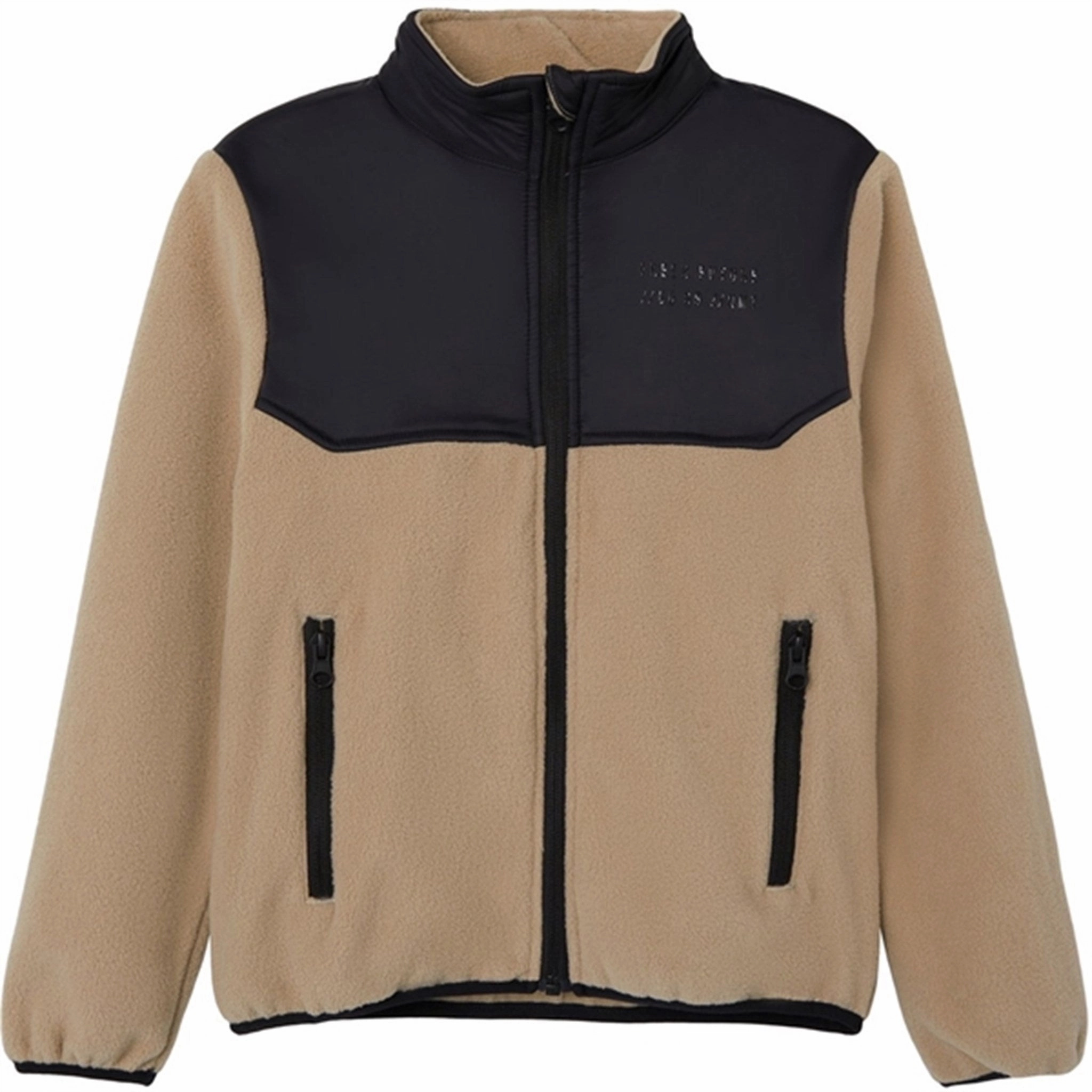 Name it Crockery Meeko Fleece Jacket Eco Friendly Dye Process