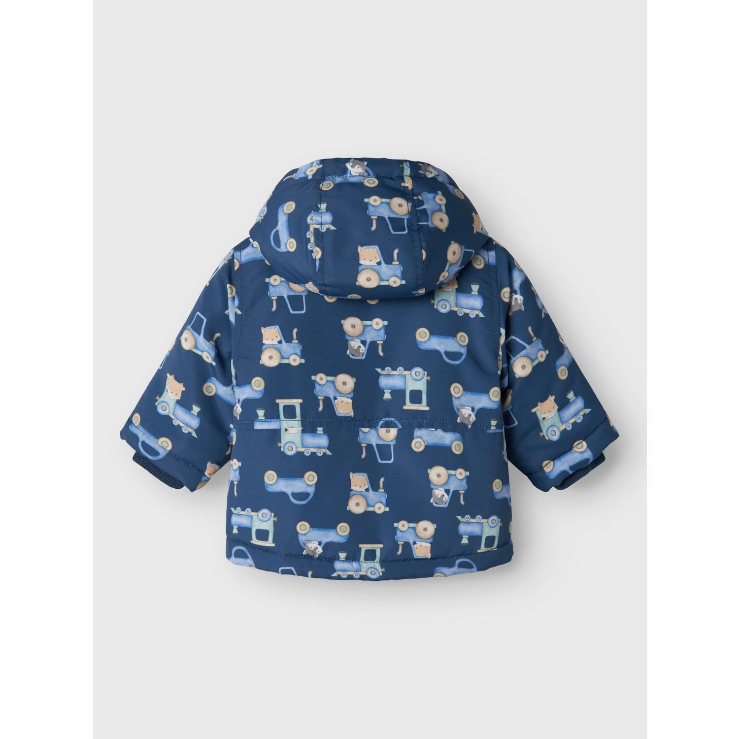 Ergonomic Shoulder Design Name It Dark Denim Train Max Jacket AOP