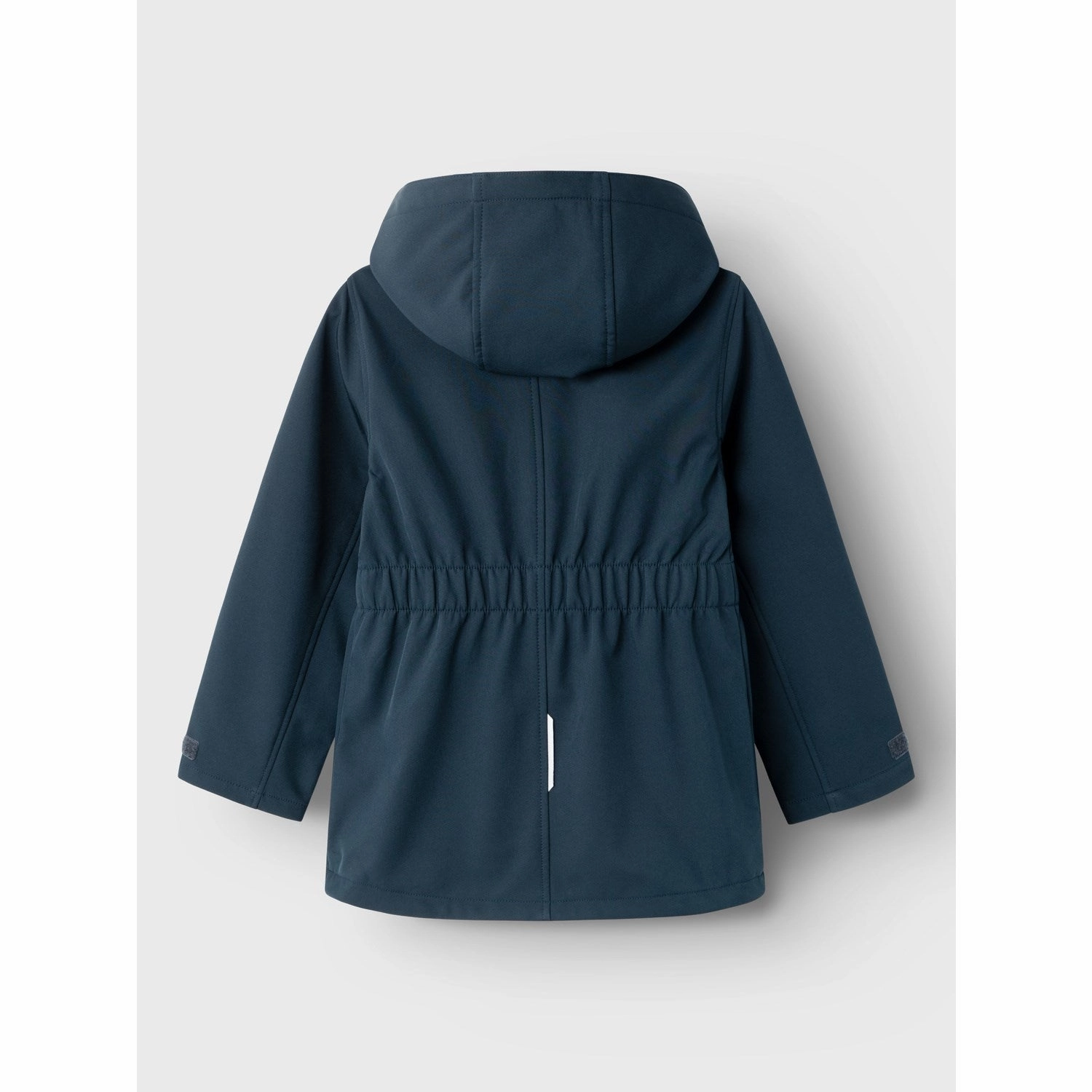 Name It Dark Sapphire Alfa08 Softshell Jacket Long Solid Convertible 2 In 1 Function