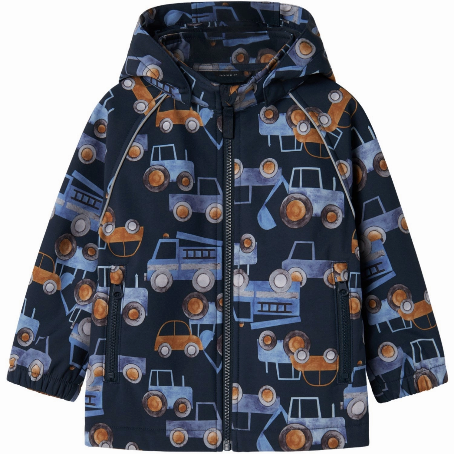 Stretch Fabric RipResistant Reinforcement Name It Dark Sapphire Alfa08 Softshell Jacket Truck Car
