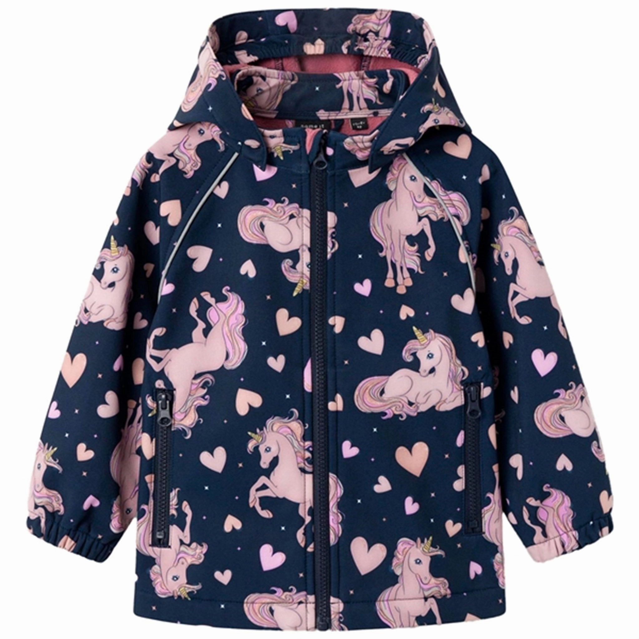 Name it Dark Sapphire Alfa Softshell Jacket Unicorn Transition Wear