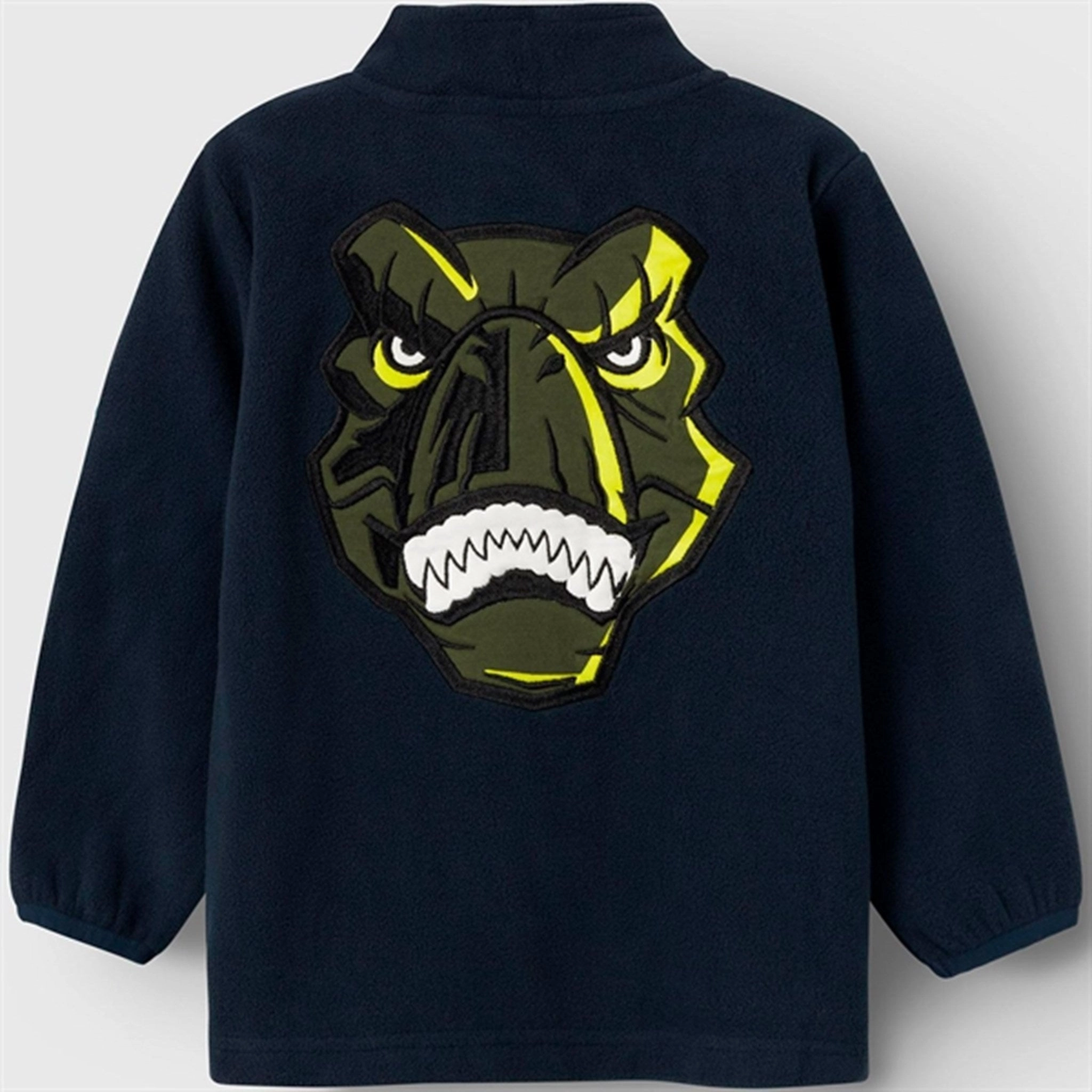 Name it Dark Sapphire Julen Jurassic Fleece Jacket No Collar
