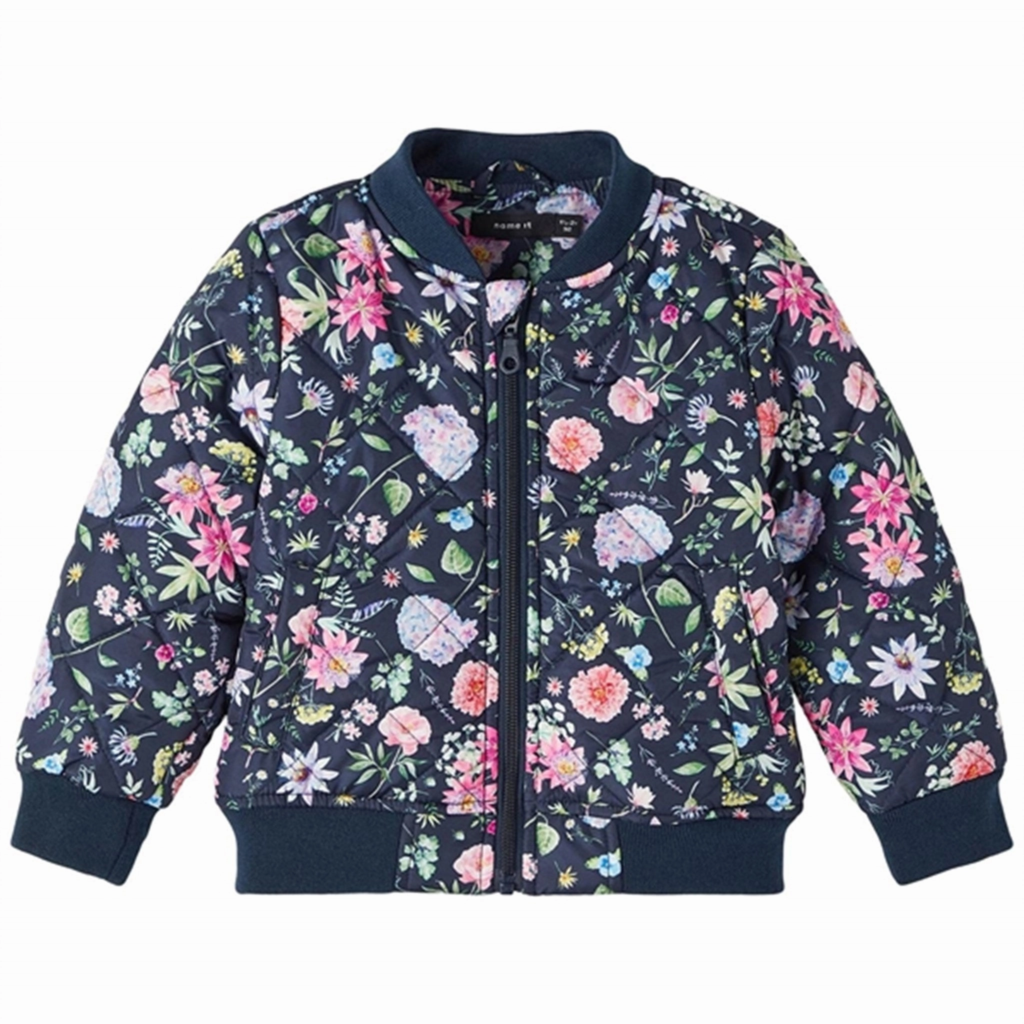All Season Performance Weave Name it Dark Sapphire Masja Quilted Bomber Jacket