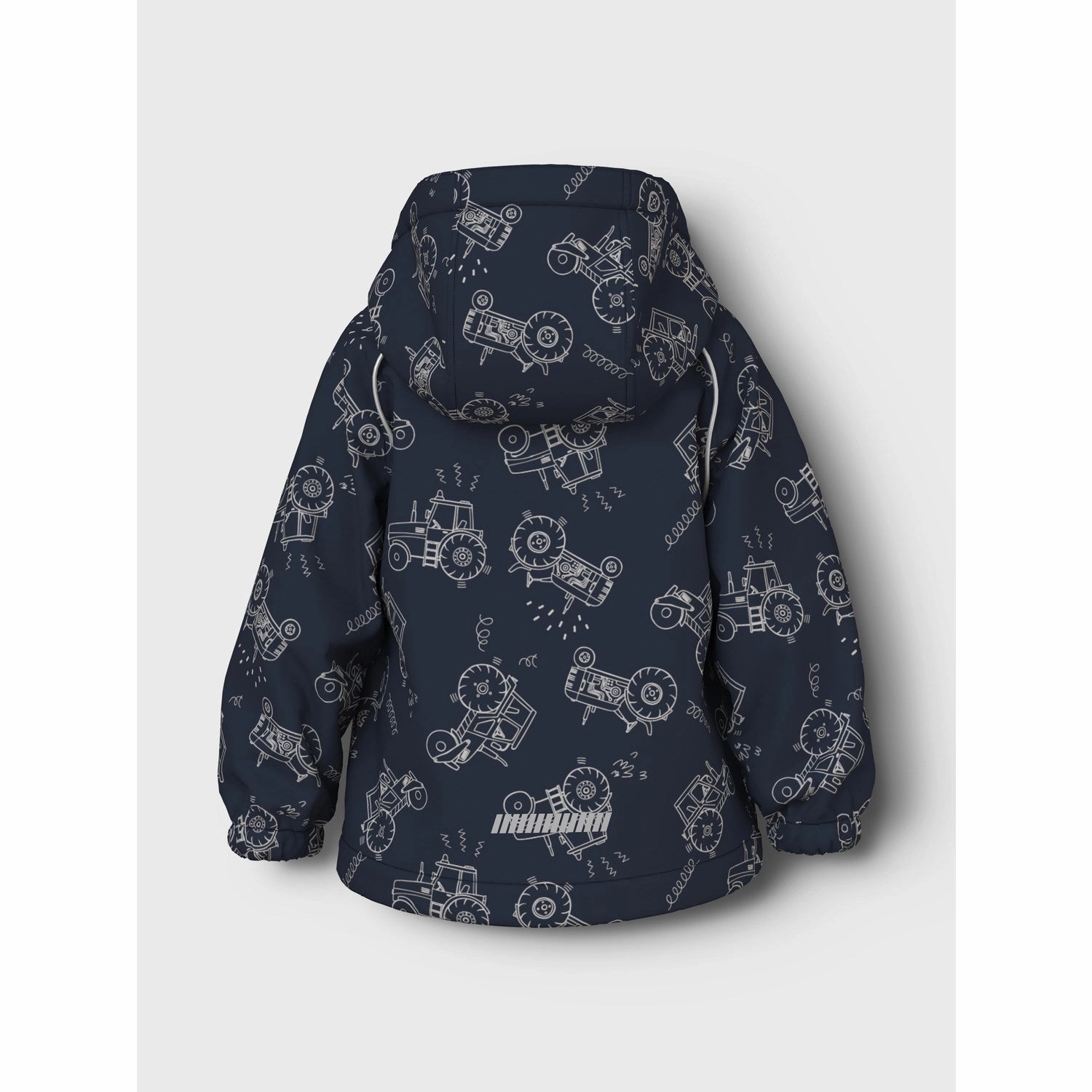 Reflective Safety Accents Stain Resistant Name It Dark Sapphire Nmmalfa08 Softshell Jacket Ref Aop Fo